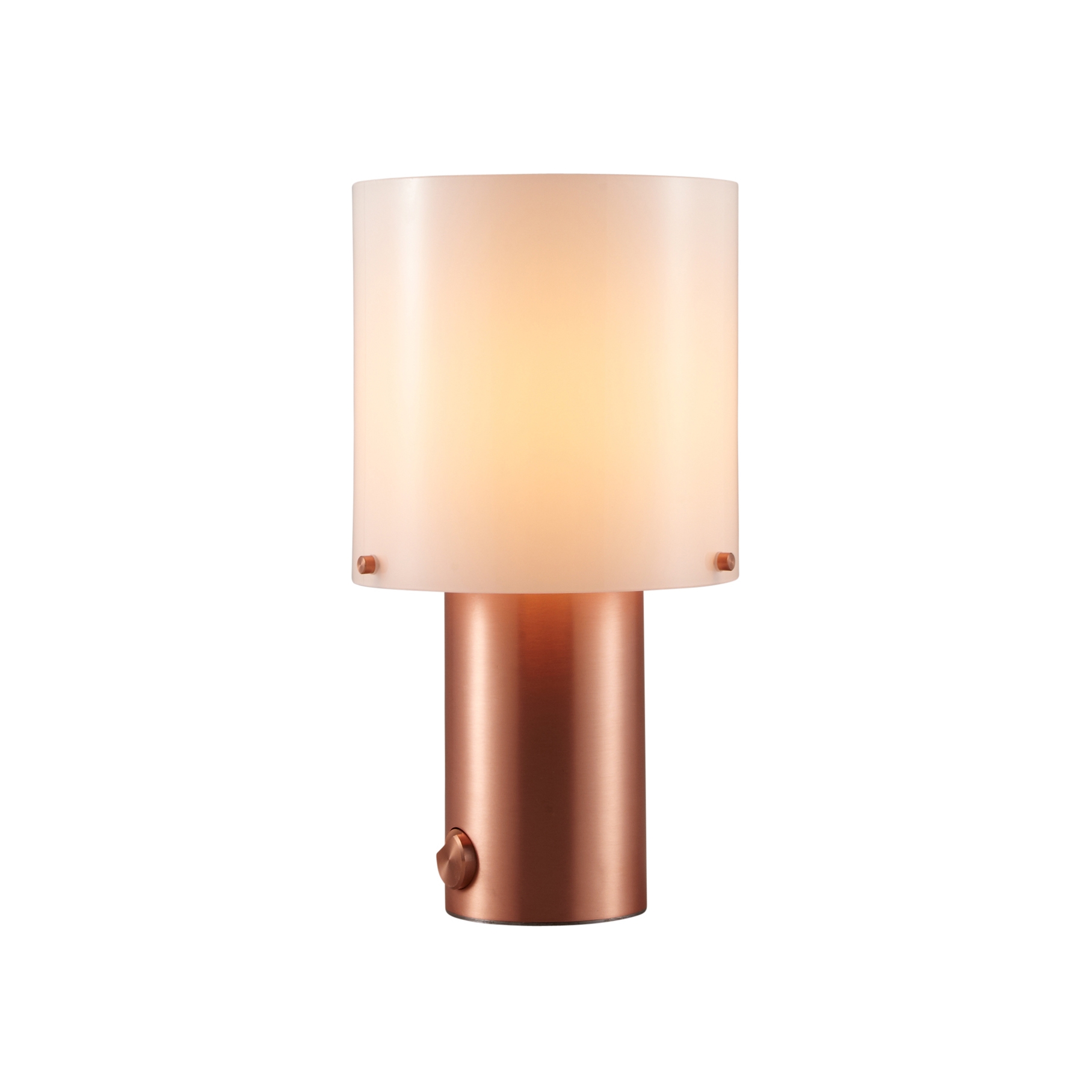 Mostrar el producto Walter Table, Copper, Size 2, Opal Glass del fabricante Original BTC