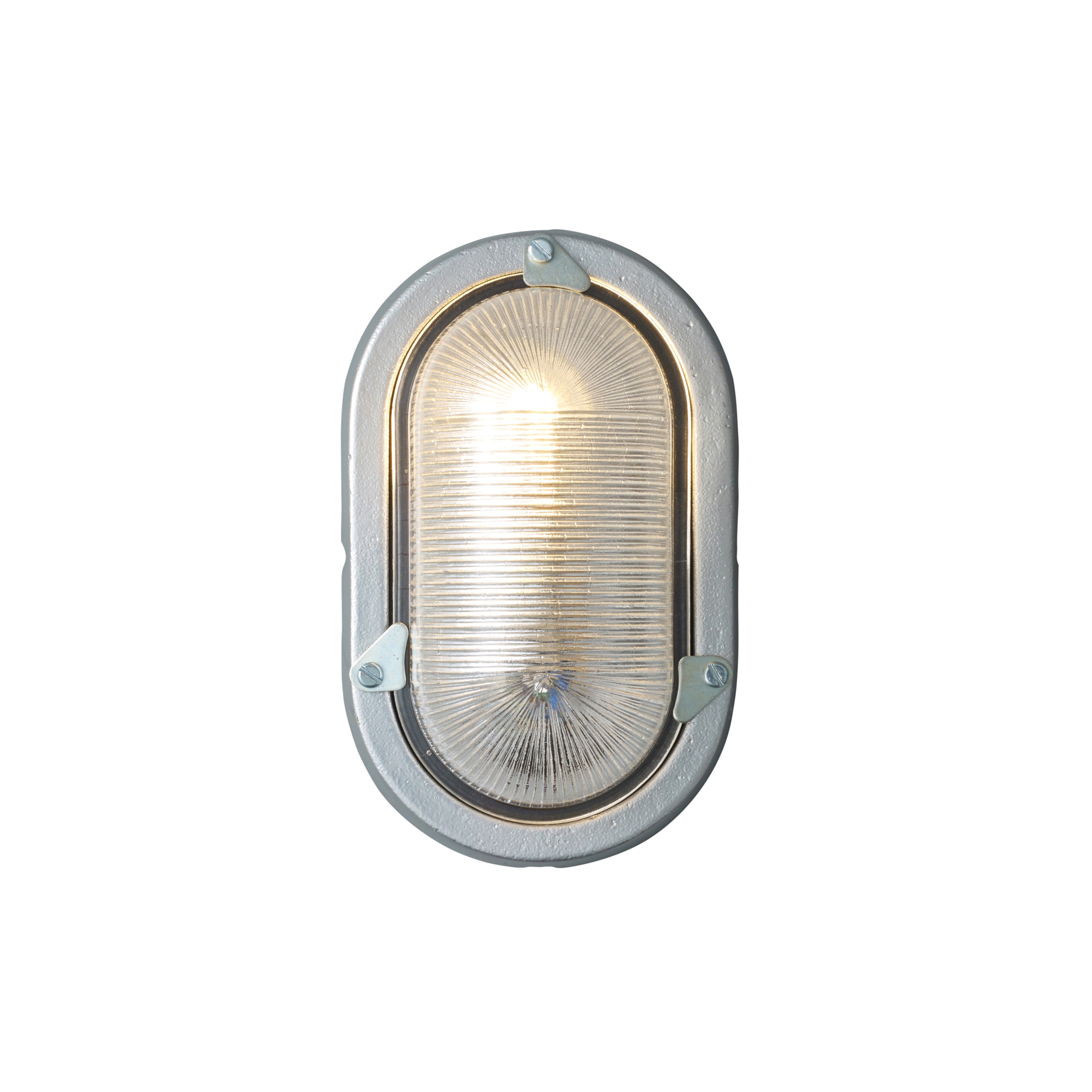 Produkt Ovale Aluminium Bulkhead Wandleuchte (GLS), Silber des Herstellers Original BTC anzeigen