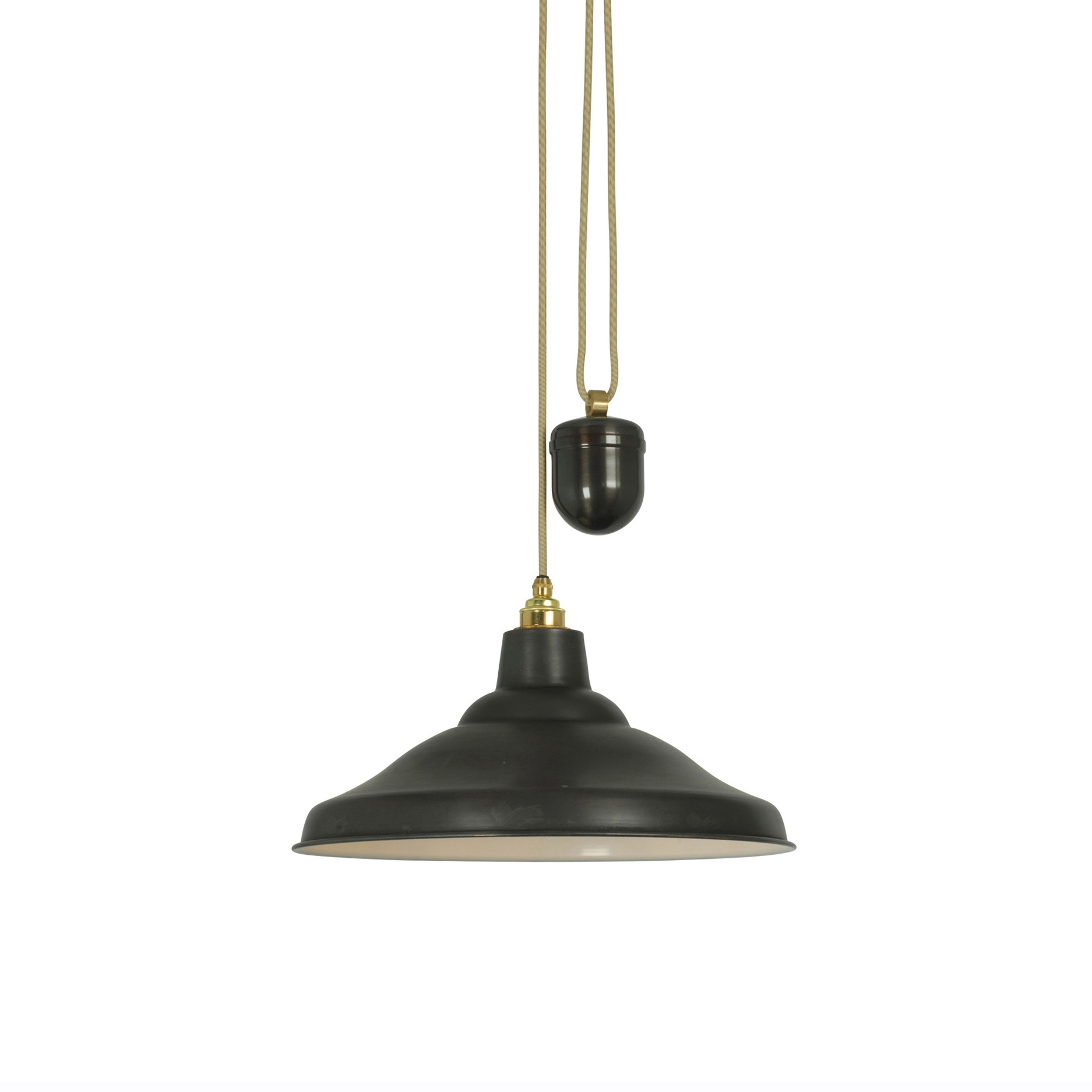 Mostra il prodotto Rise & Fall School Light Weathered Copper, White Interior del produttore Original BTC