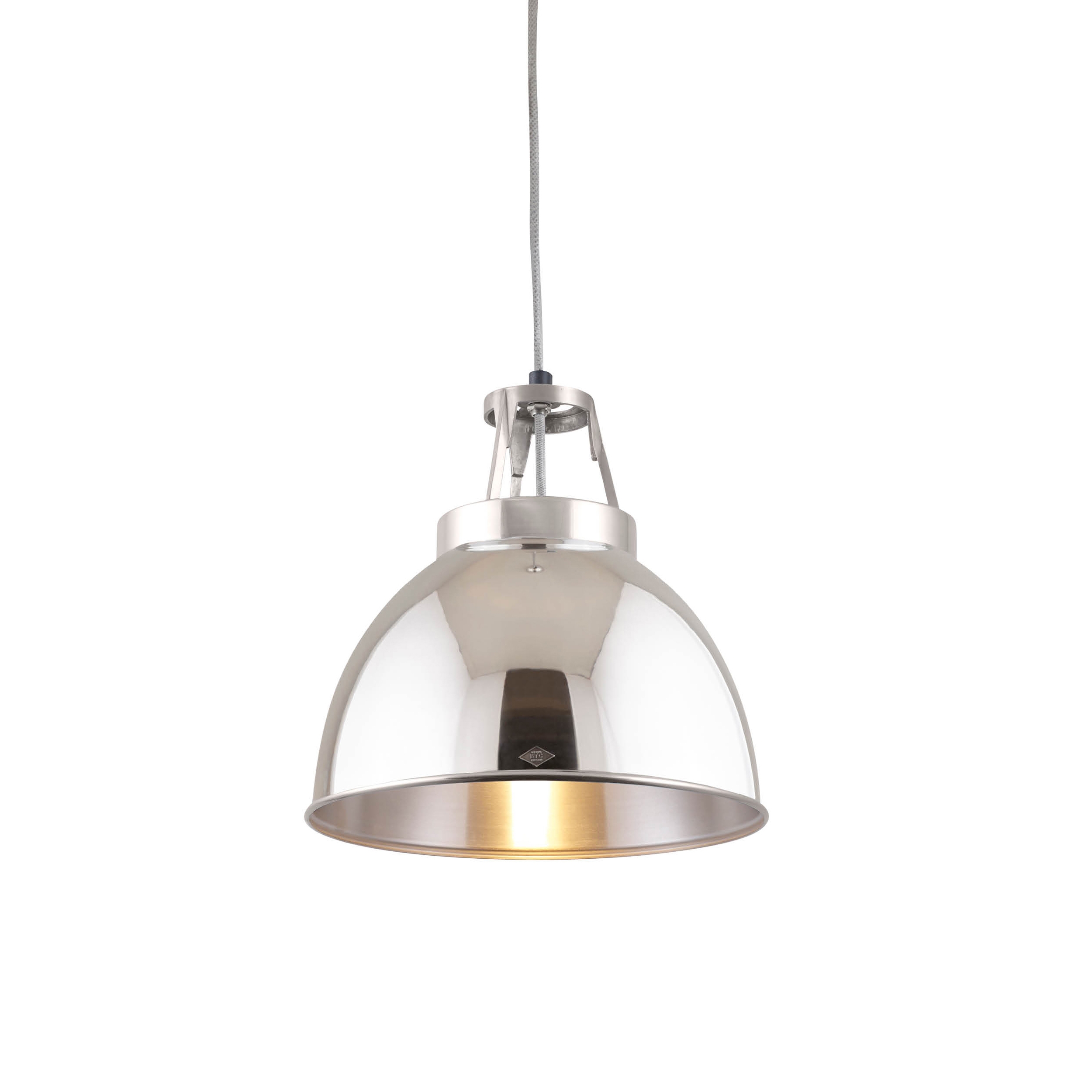 Mostra il prodotto Titan Size 1 Pendant Light, Natural Aluminium del produttore Original BTC