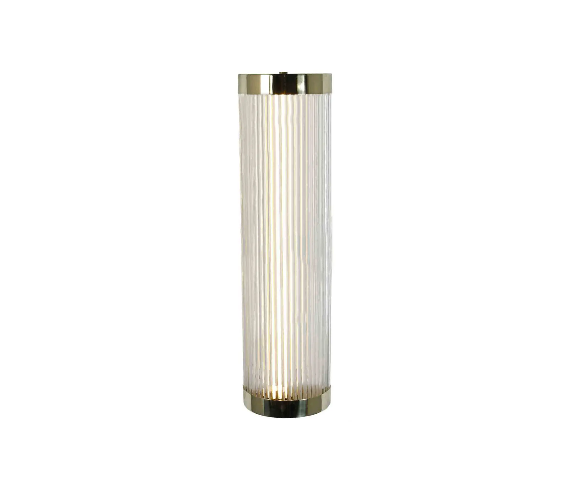 Original BTC - Pillar LED wall light, 60/15cm, Polished Brass