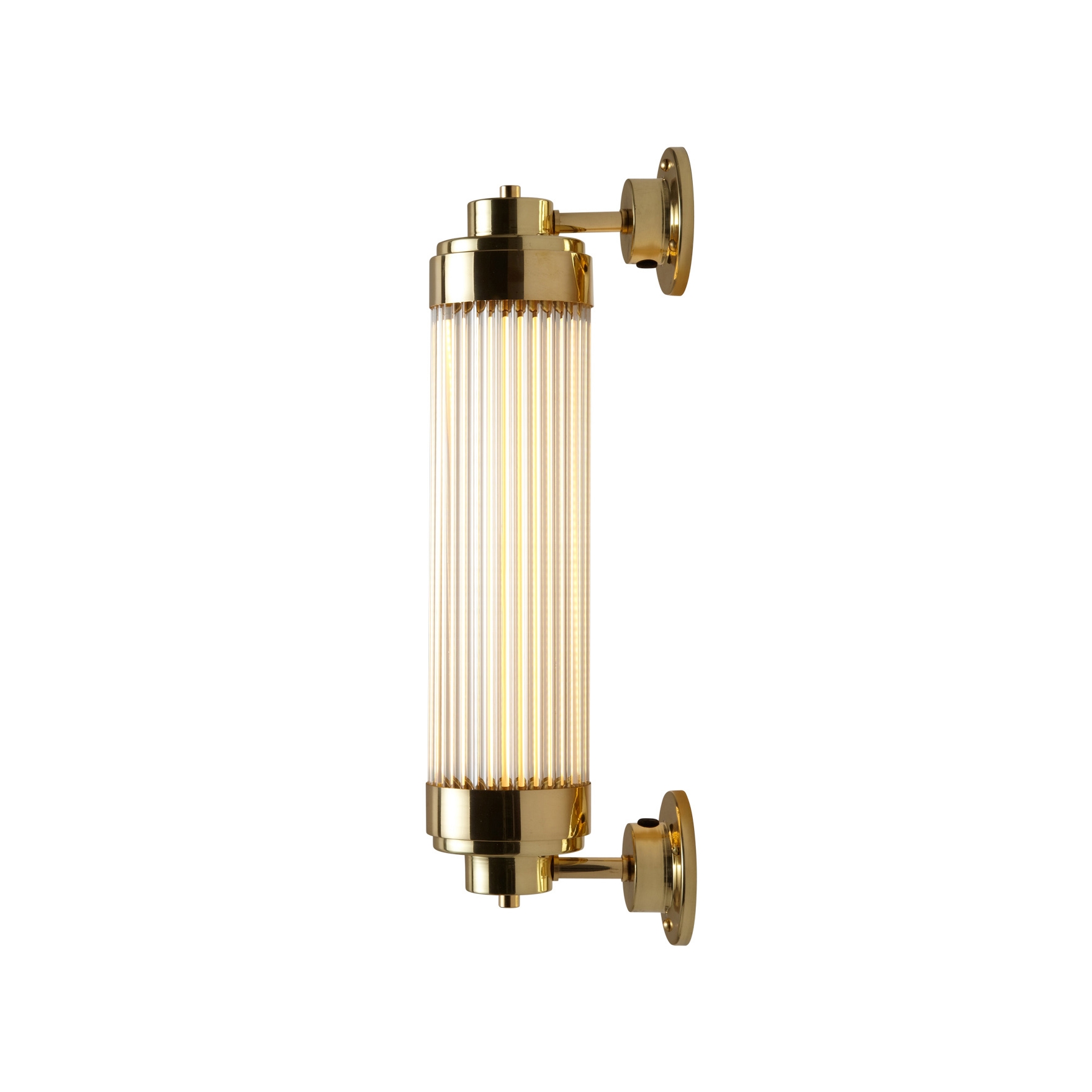 Mostra il prodotto Pillar Offset Wall Light,LED, Polished Brass del produttore Original BTC