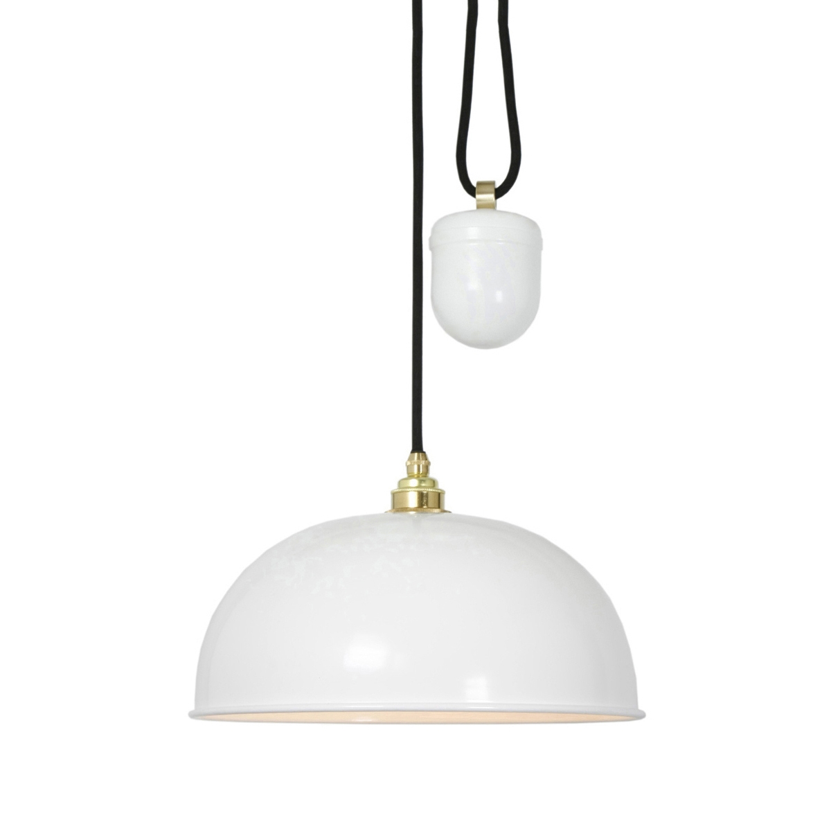 Mostra il prodotto Dome Rise & Fall Pendant, White del produttore Original BTC