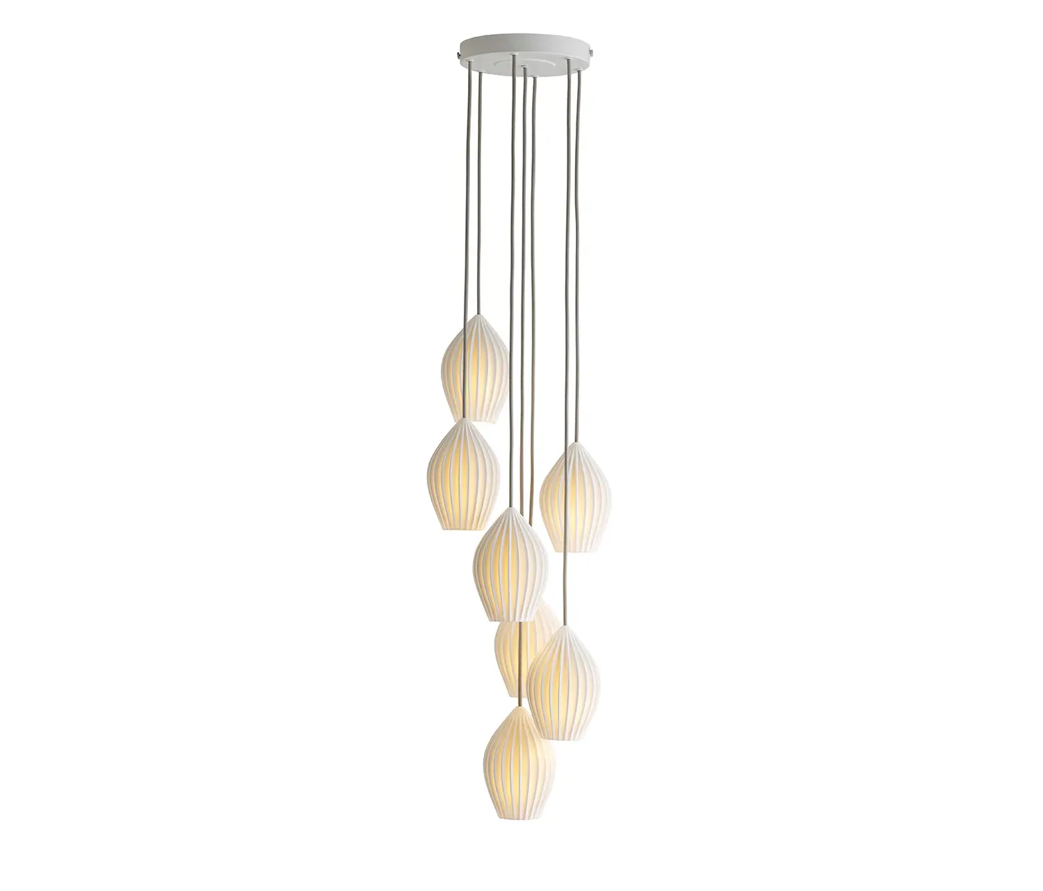 Original BTC - Fin Pendant Grouping of 7