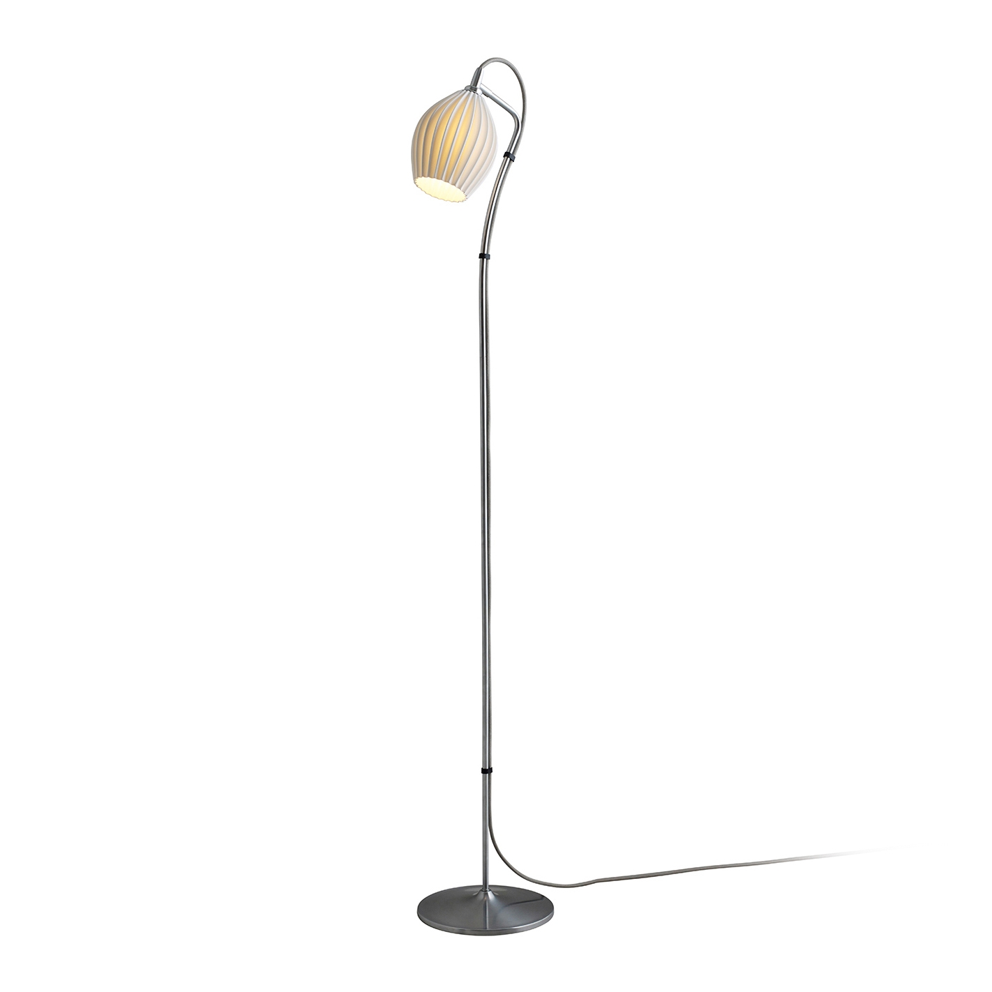 Display product Fin Floor Light, Grey Braided Cable from manufacturer Original BTC