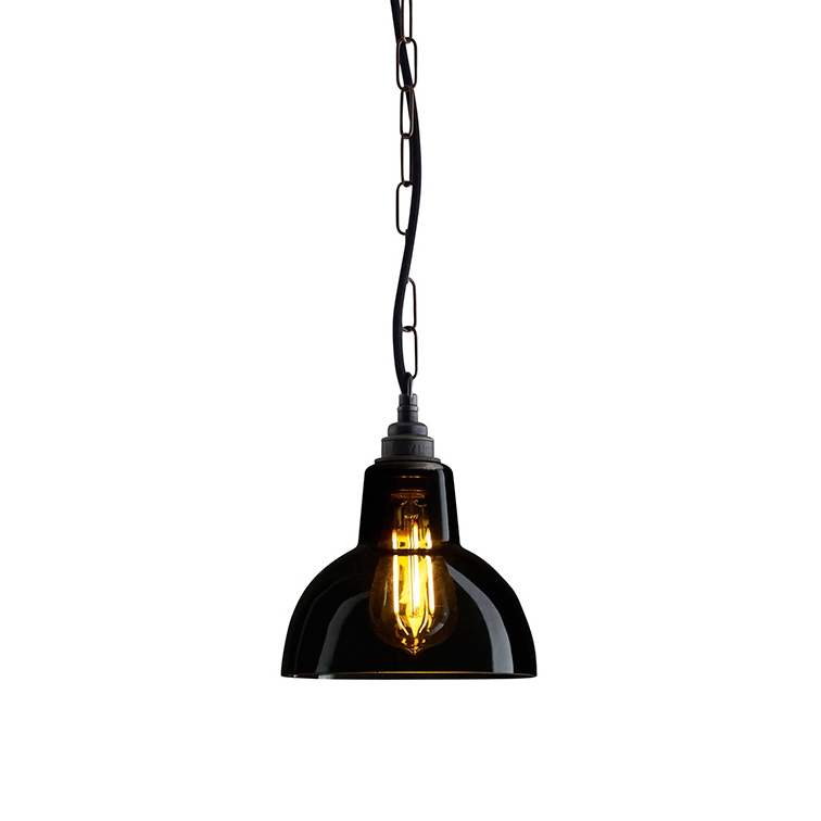 Mostra il prodotto Glass 'York' Pendant, Size 1, Anthracite + Weathered del produttore Original BTC