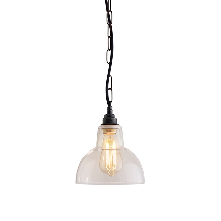 Mostrar el producto Glass 'York' Pendant, Size 1, Clear + Weathered del fabricante Original BTC