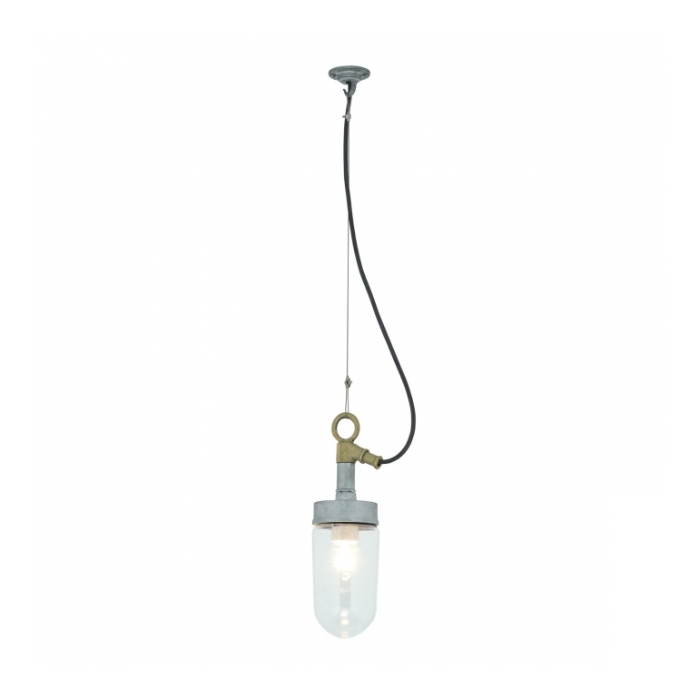 Mostra il prodotto Well Glass Pendant, Galvanised, Clear Glass del produttore Original BTC
