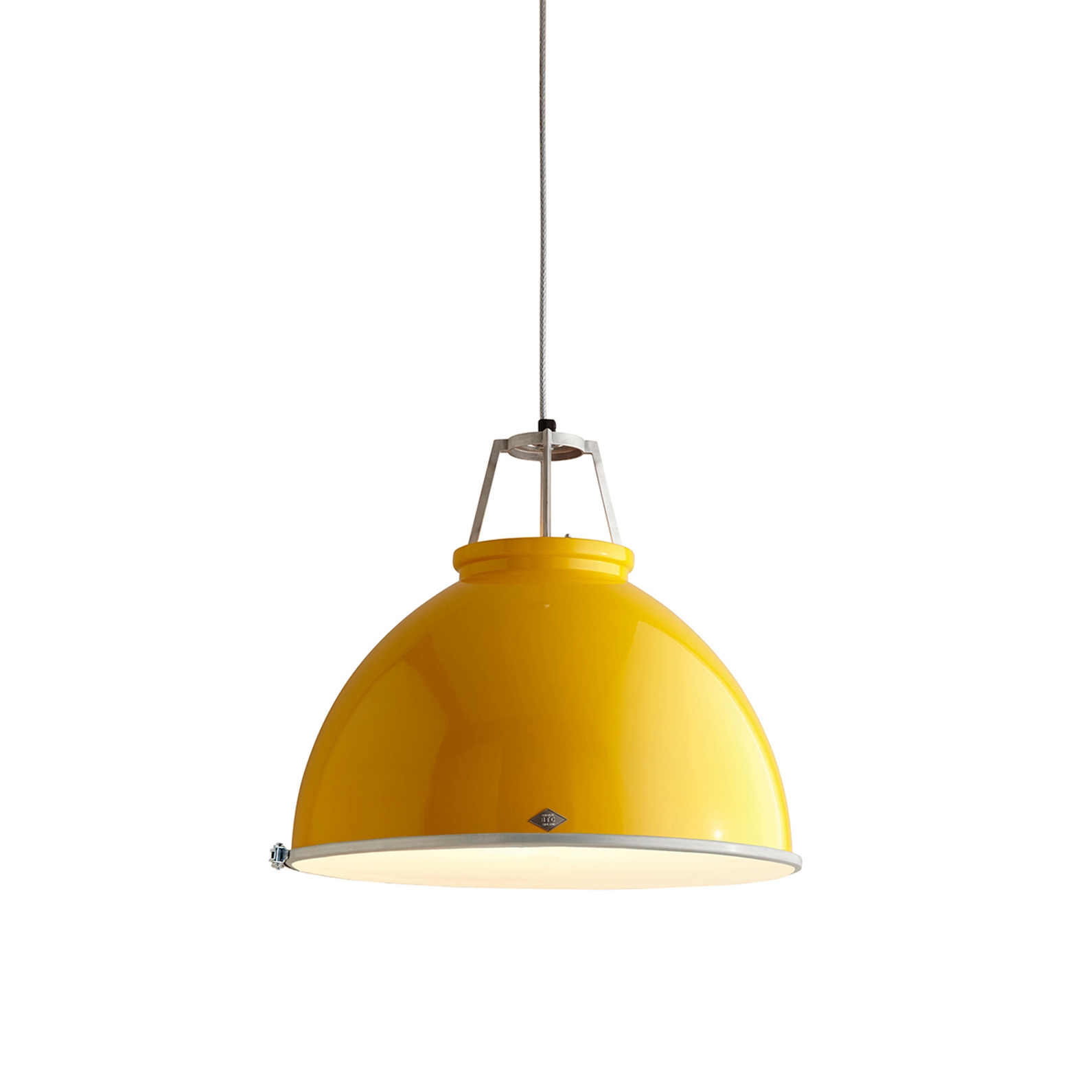 Produkt Titan Size 5 Pendant, Yellow with Etched Glass des Herstellers Original BTC anzeigen