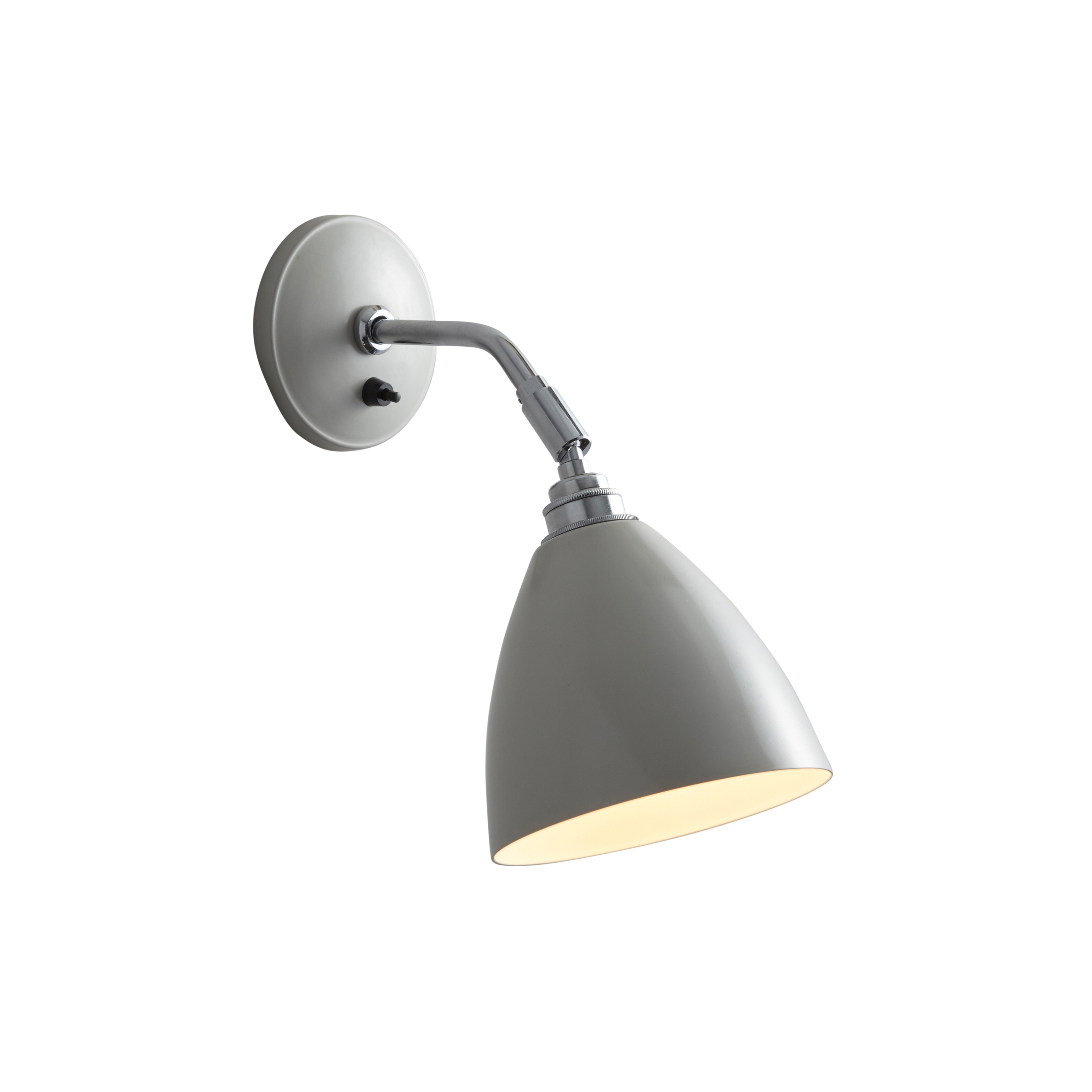 Mostrar el producto Task Short Wall Light, Putty Grey del fabricante Original BTC