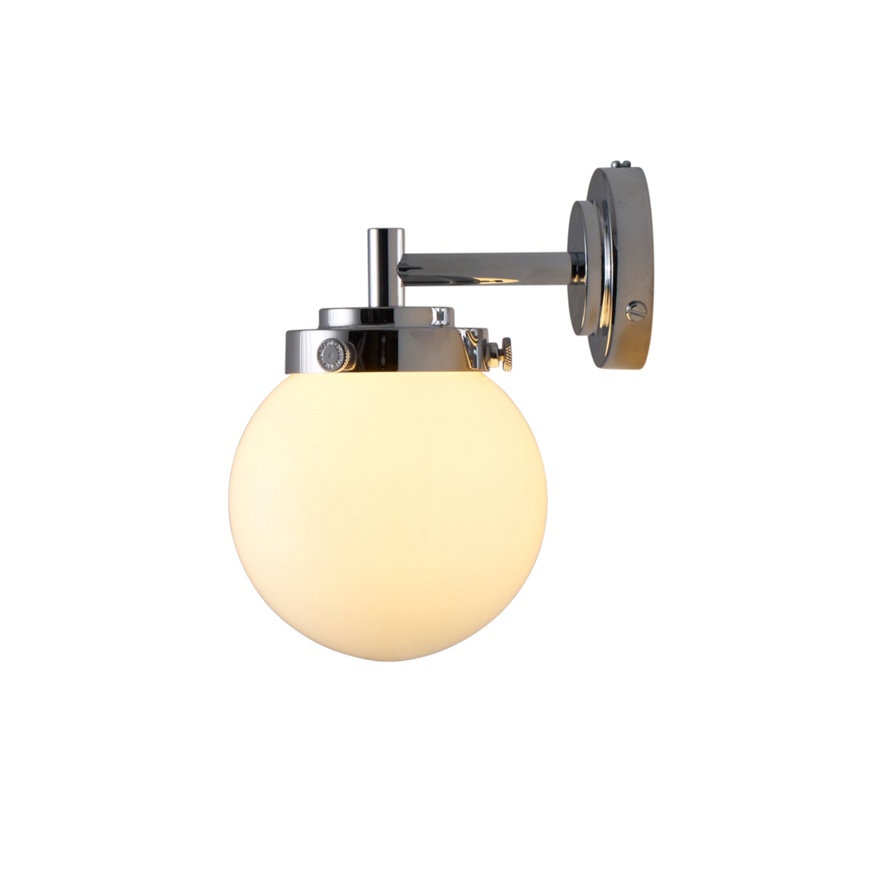 Mostrar el producto Mini Globe Wall Light, Opal with Chrome del fabricante Original BTC