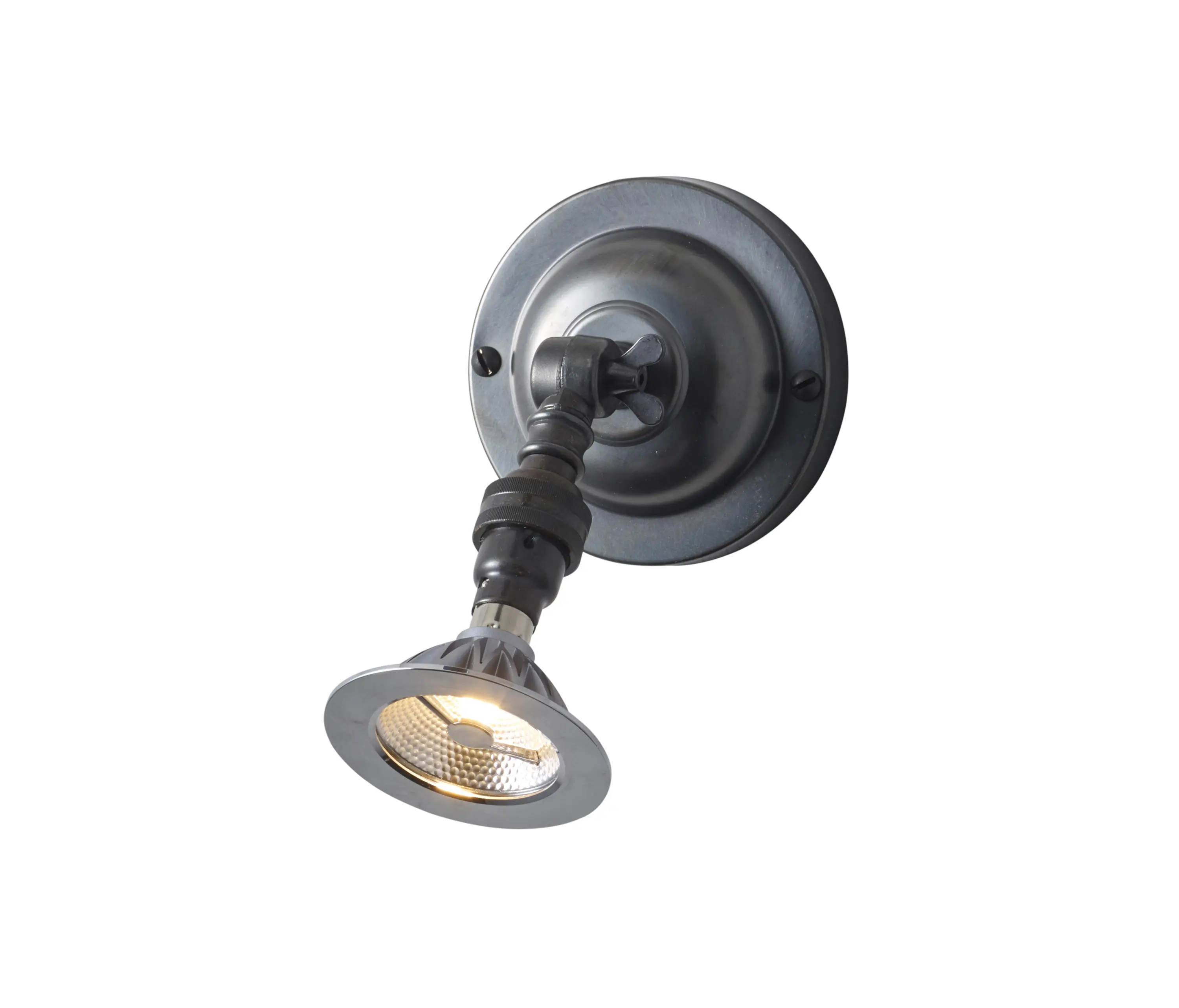 Original BTC - Whitby LED Spotlight, Integrierter Treiber, Patiniertes Messing