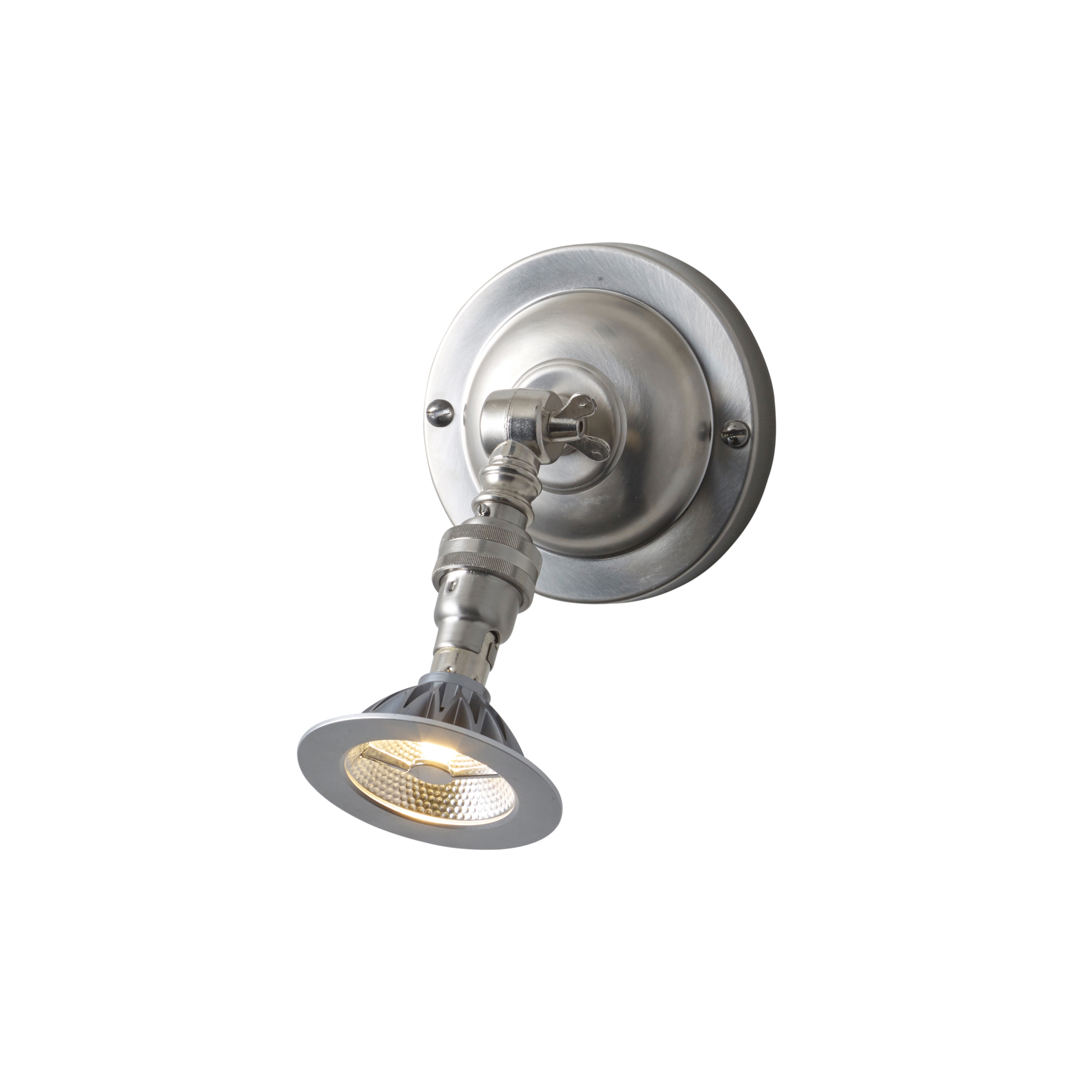 Vertoon produk Whitby LED Spotlight, Nickel, integral driver van vervaardiger Original BTC