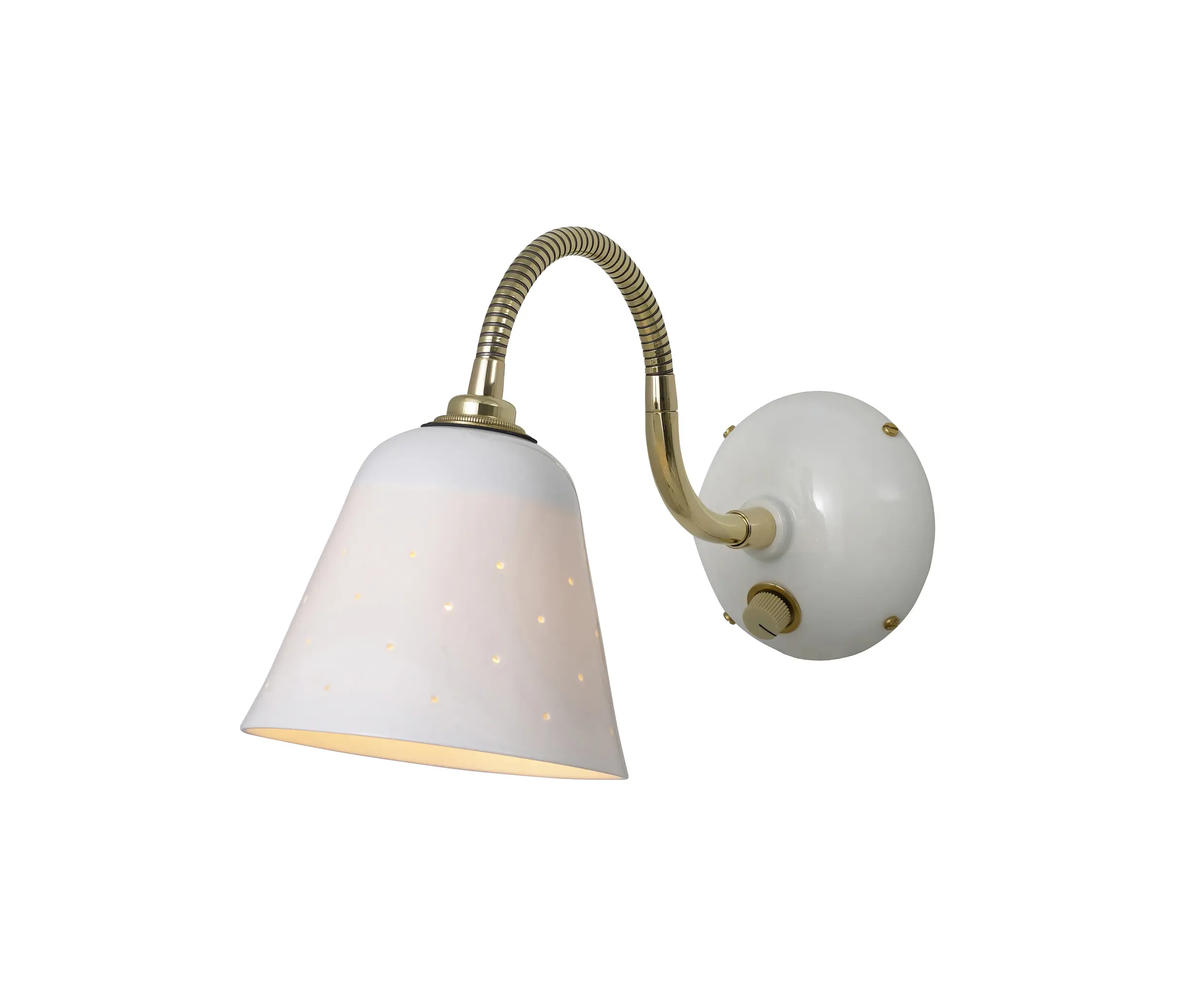 Original BTC - Alma Wall Light with Dimmer, Natural