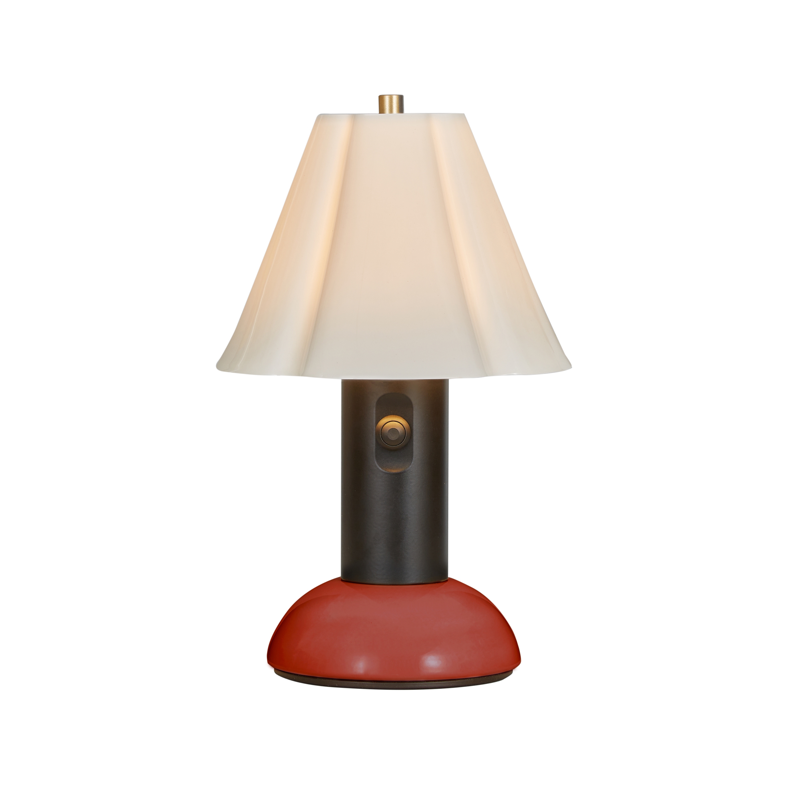 Blossom Portable Light, Rusty Red