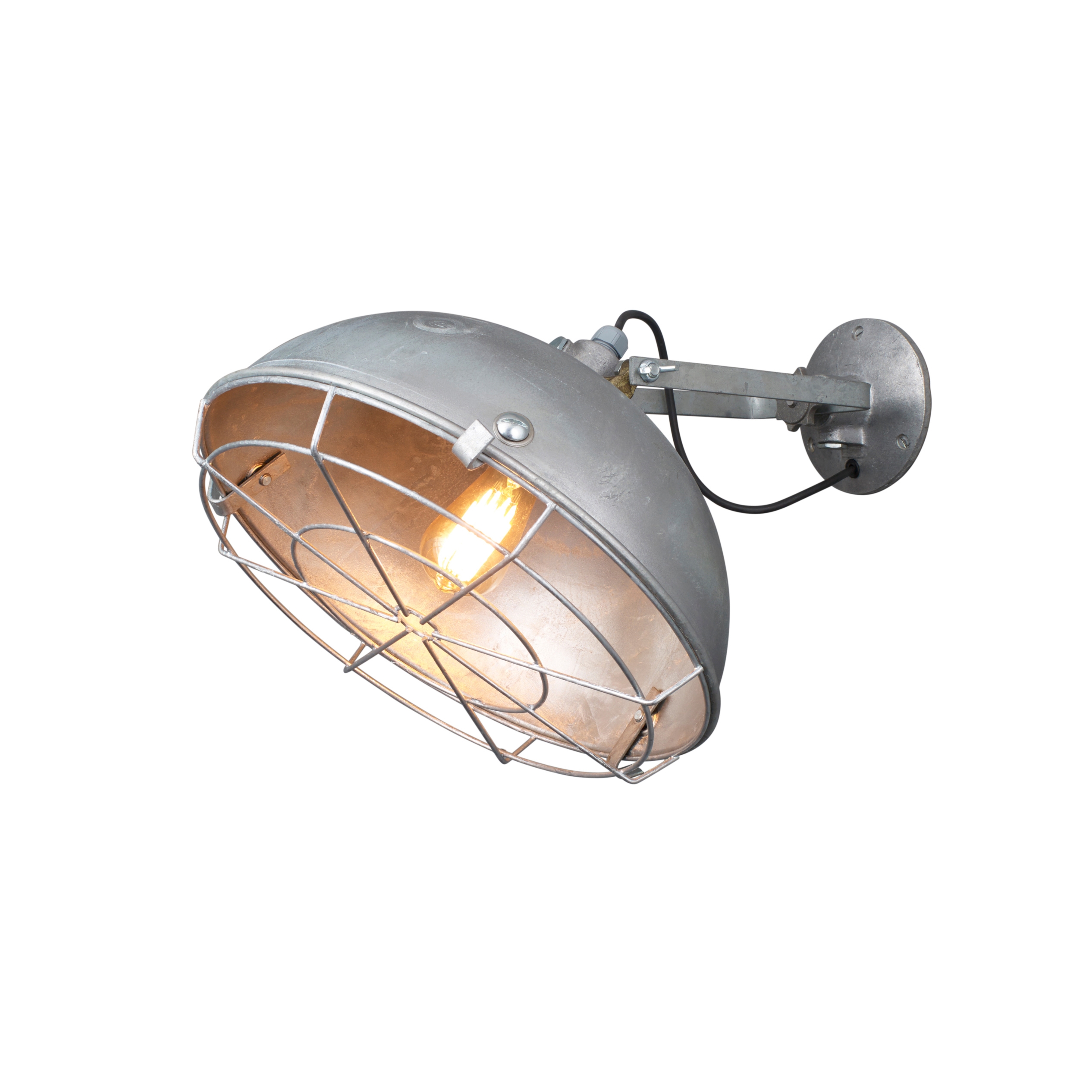Produkt Steel Working Wandleuchte mit Schutzgitter, Verzinkt des Herstellers Original BTC anzeigen