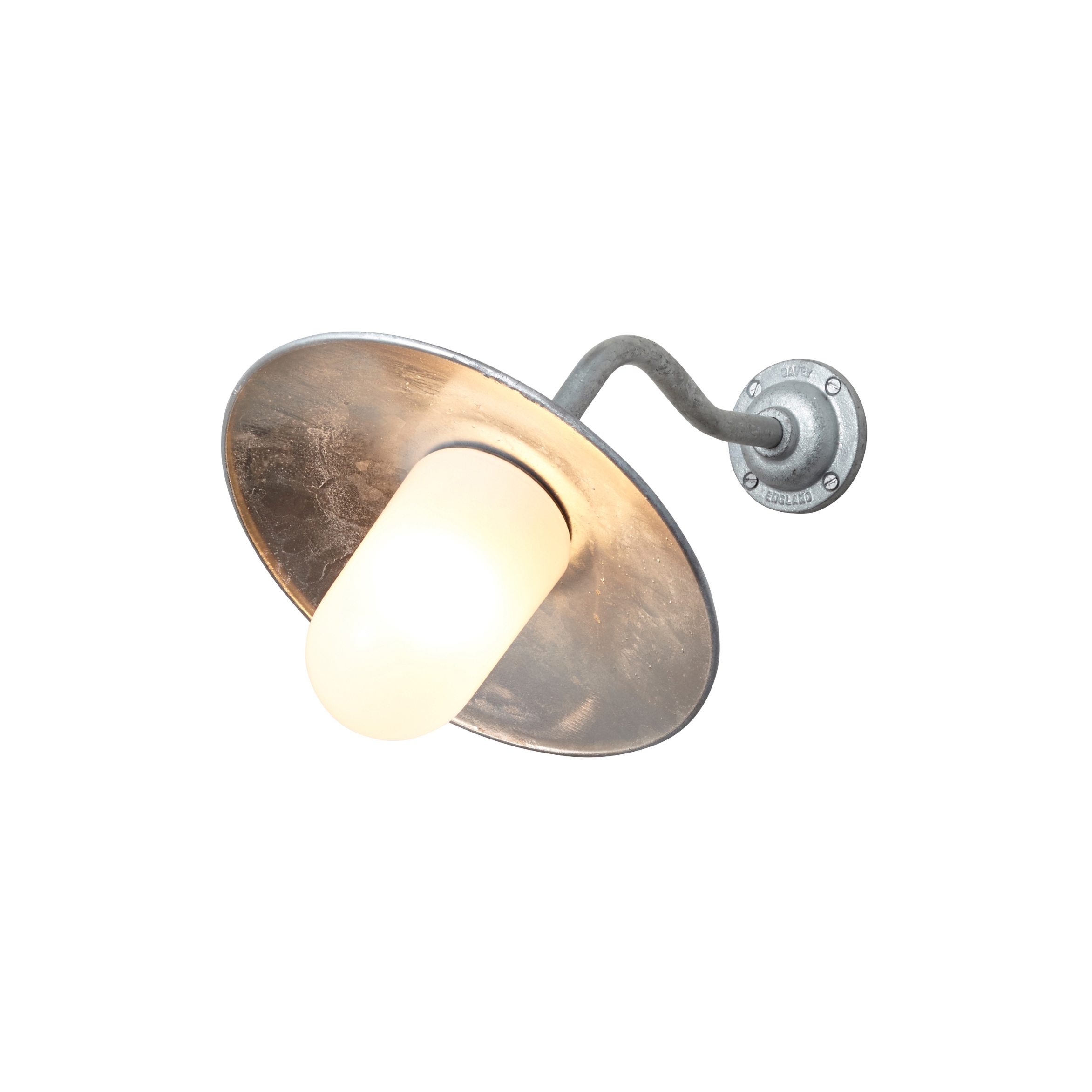 Afficher le produit Applique coudée d'extérieure, 45°, Fixation murale simple 7680 du fabricant Original BTC