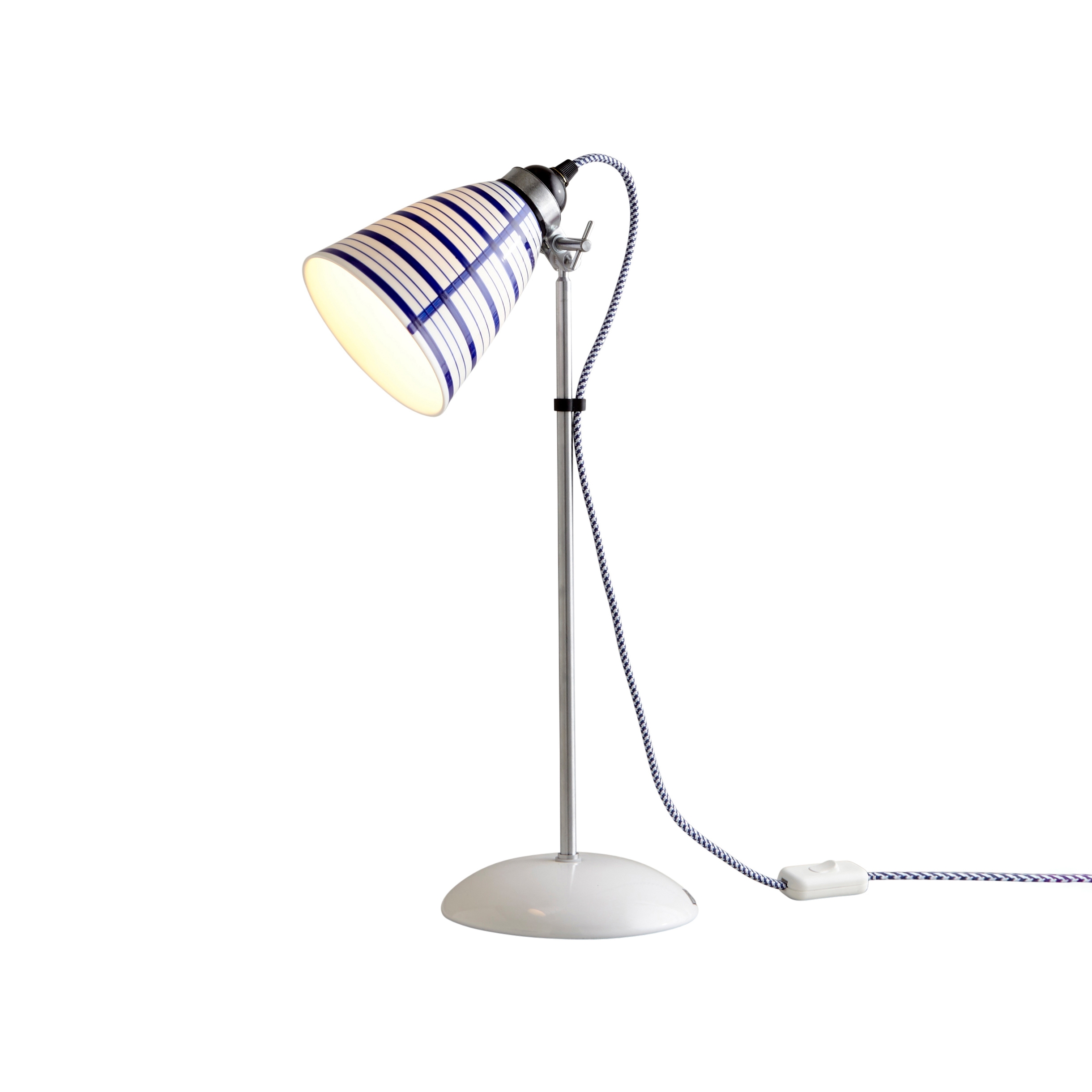 Display product Circle Line Medium Table Lamp, Blue/Natural from manufacturer Original BTC