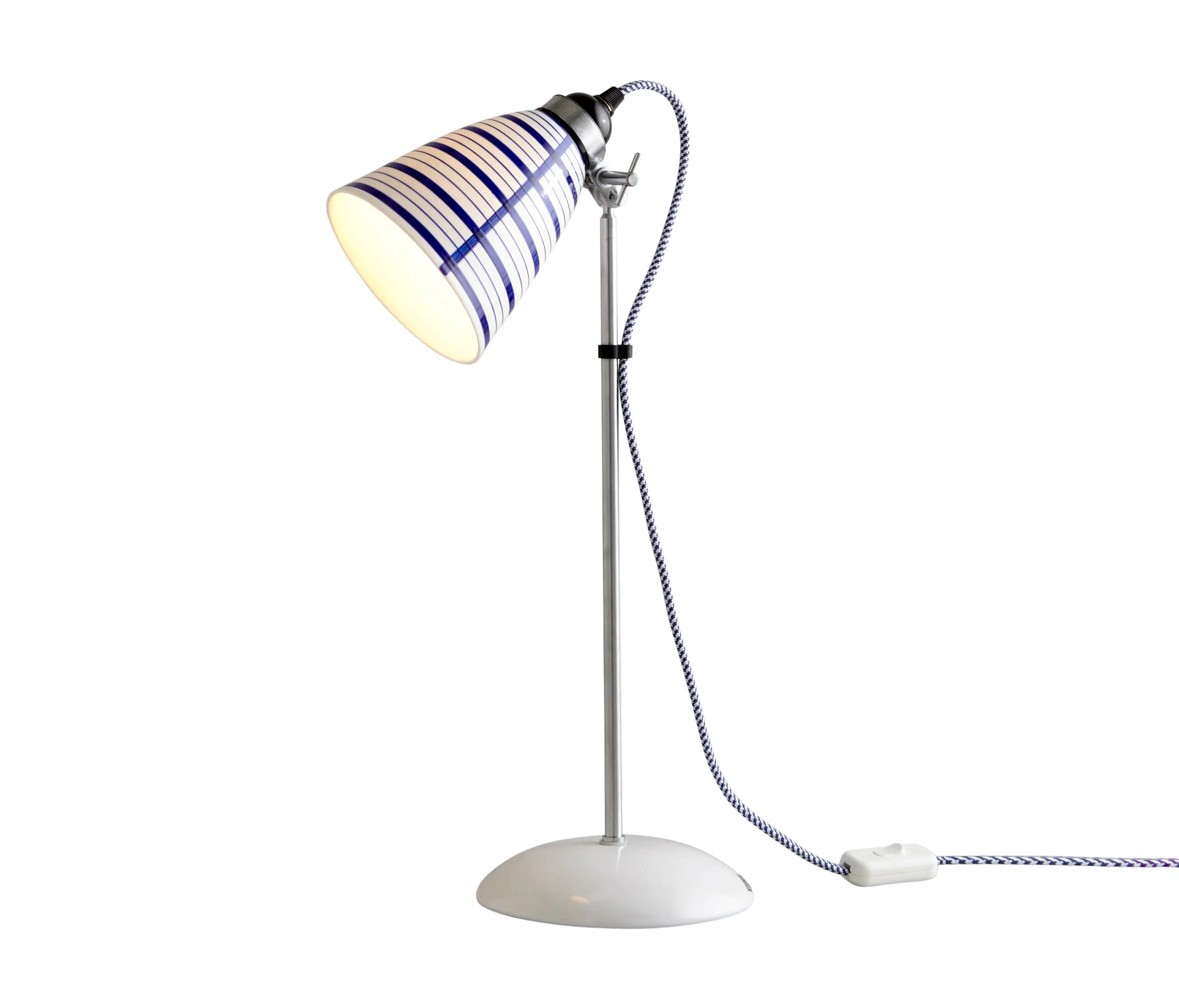 Original BTC - Circle Line Medium Table Lamp, Blue/Natural