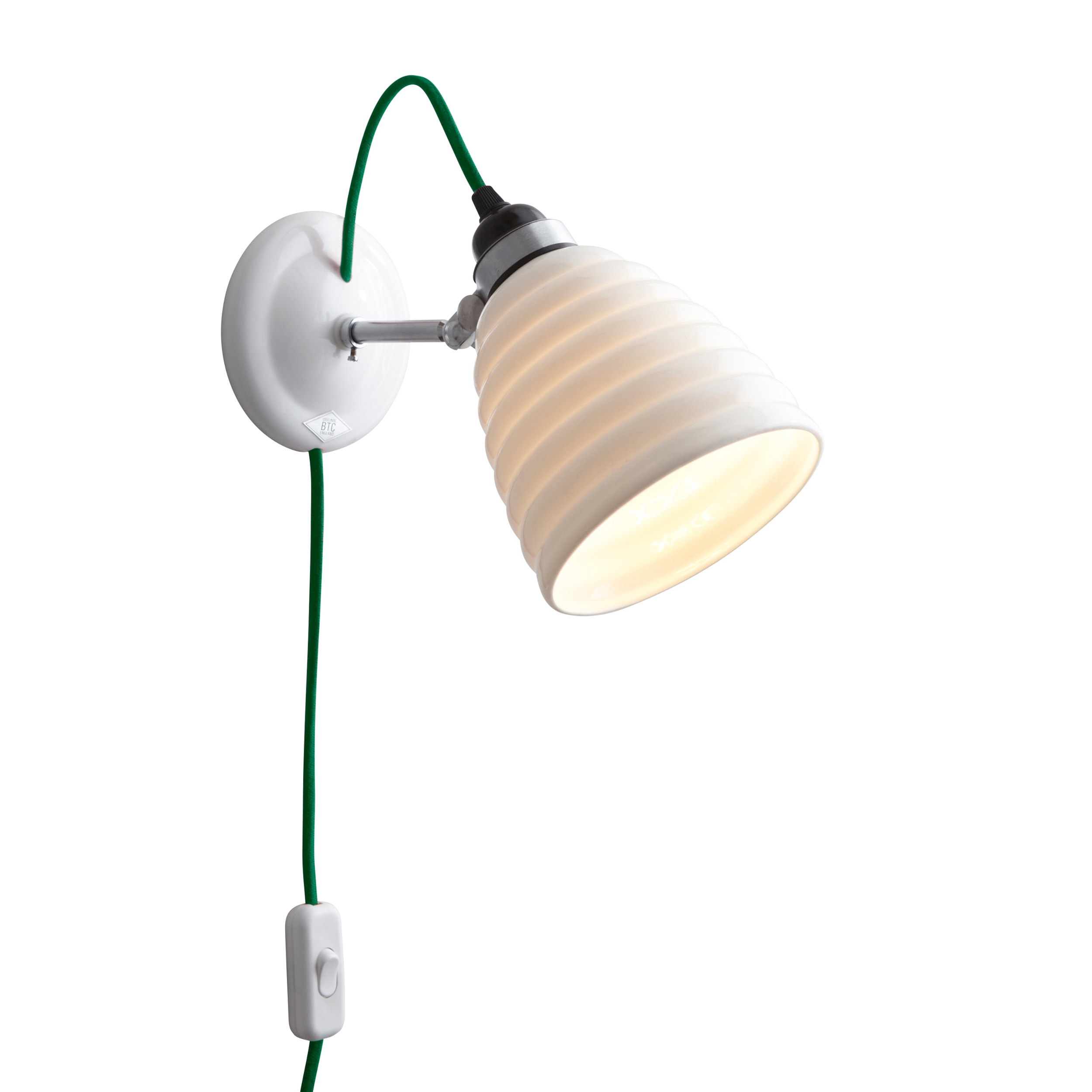 Mostrar el producto Hector Bibendum Wall, P/S/C with Green Cable del fabricante Original BTC