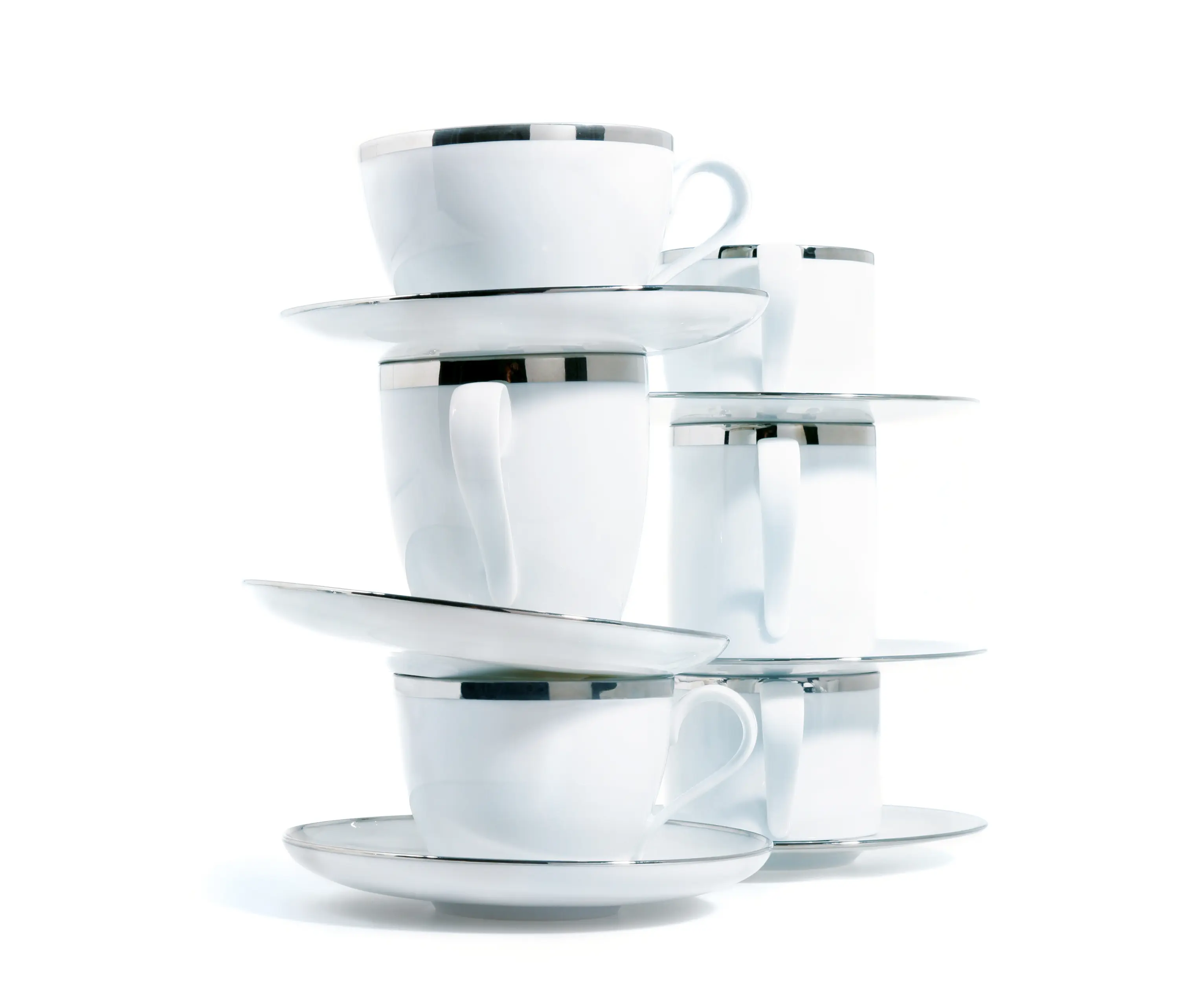 FÜRSTENBERG - MY CHINA! TREASURE PLATINUM Hors d' oeuvre dish Spindle