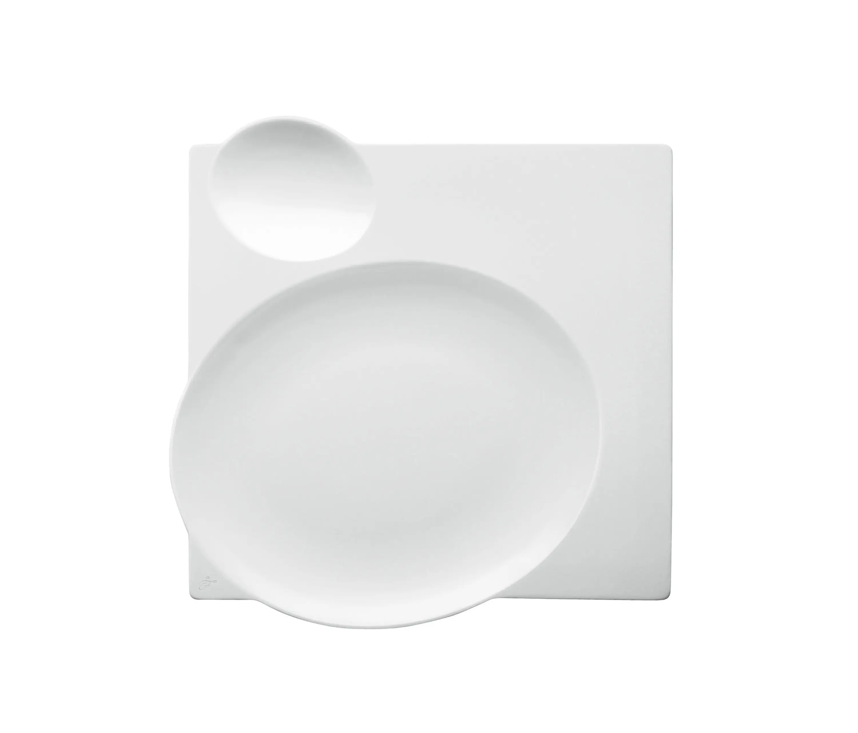 FÜRSTENBERG - BLANC Plate square