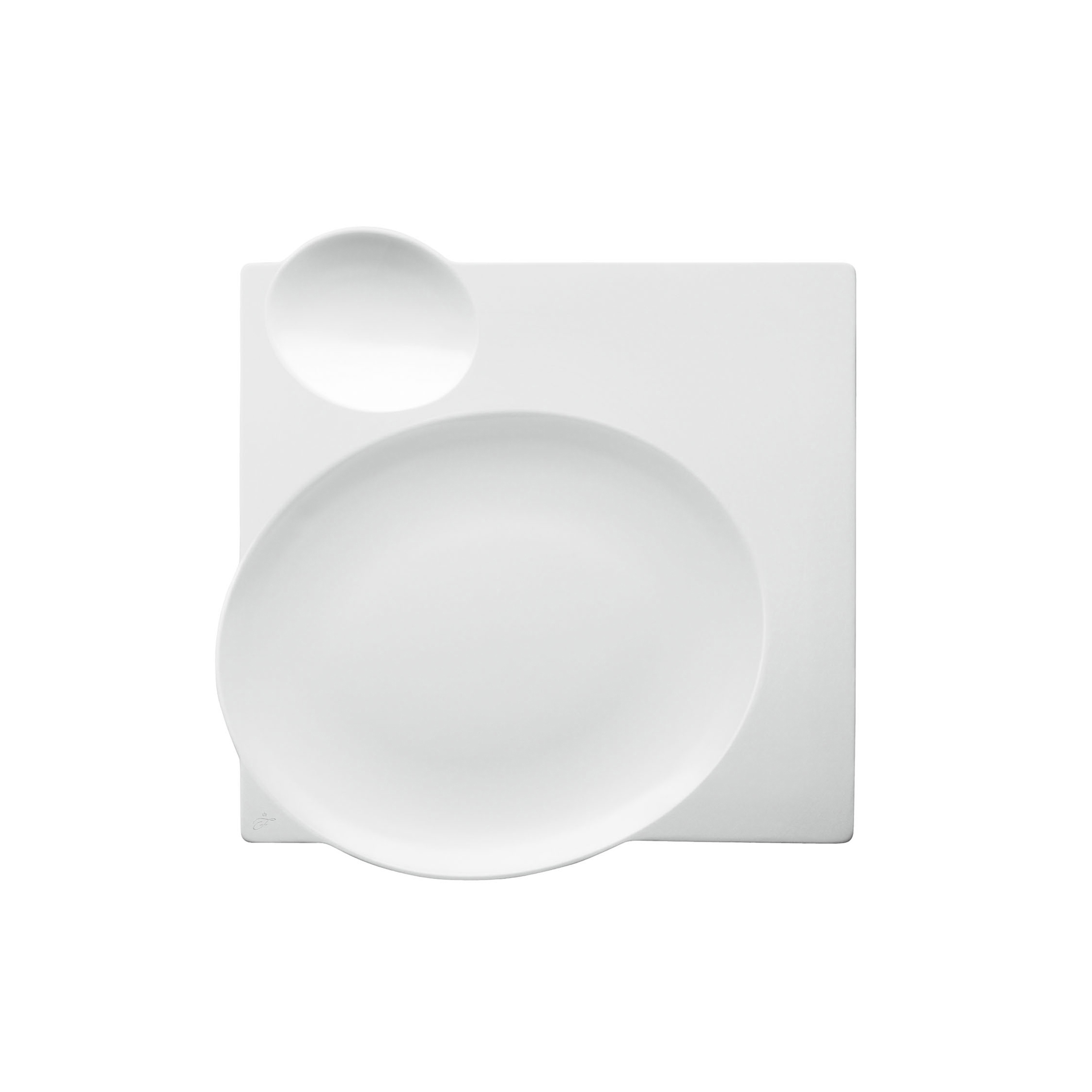 Vertoon produk BLANC Plate square van vervaardiger FÜRSTENBERG