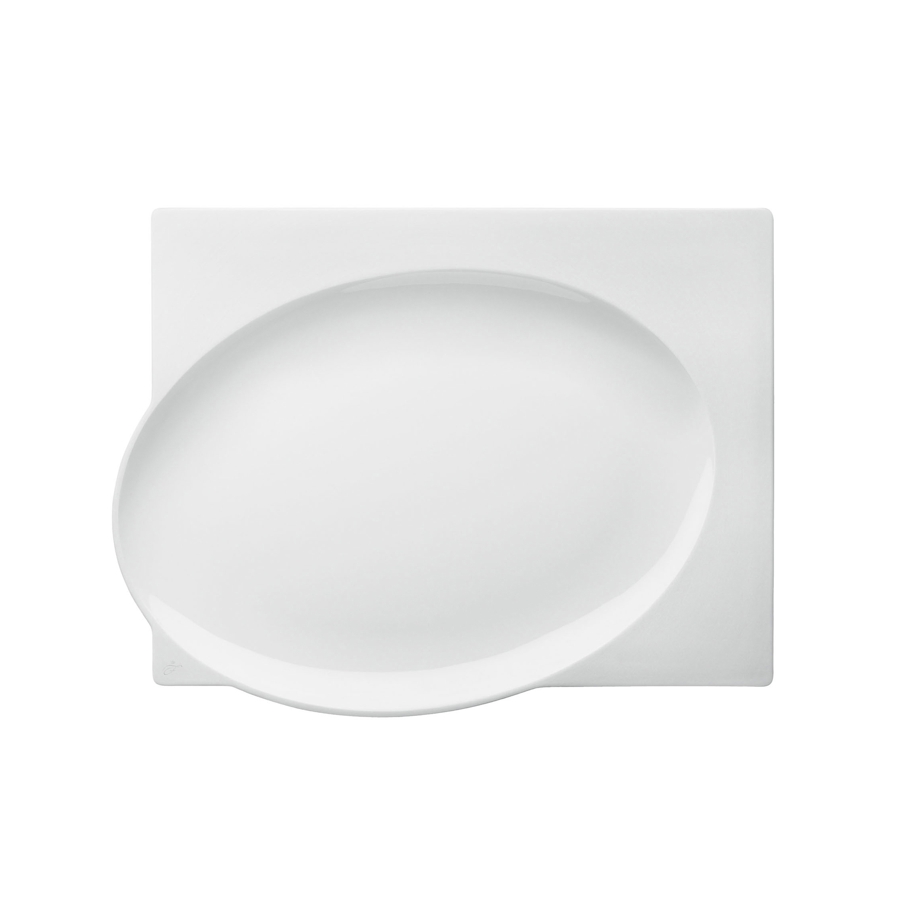 Vertoon produk BLANC Plate square van vervaardiger FÜRSTENBERG