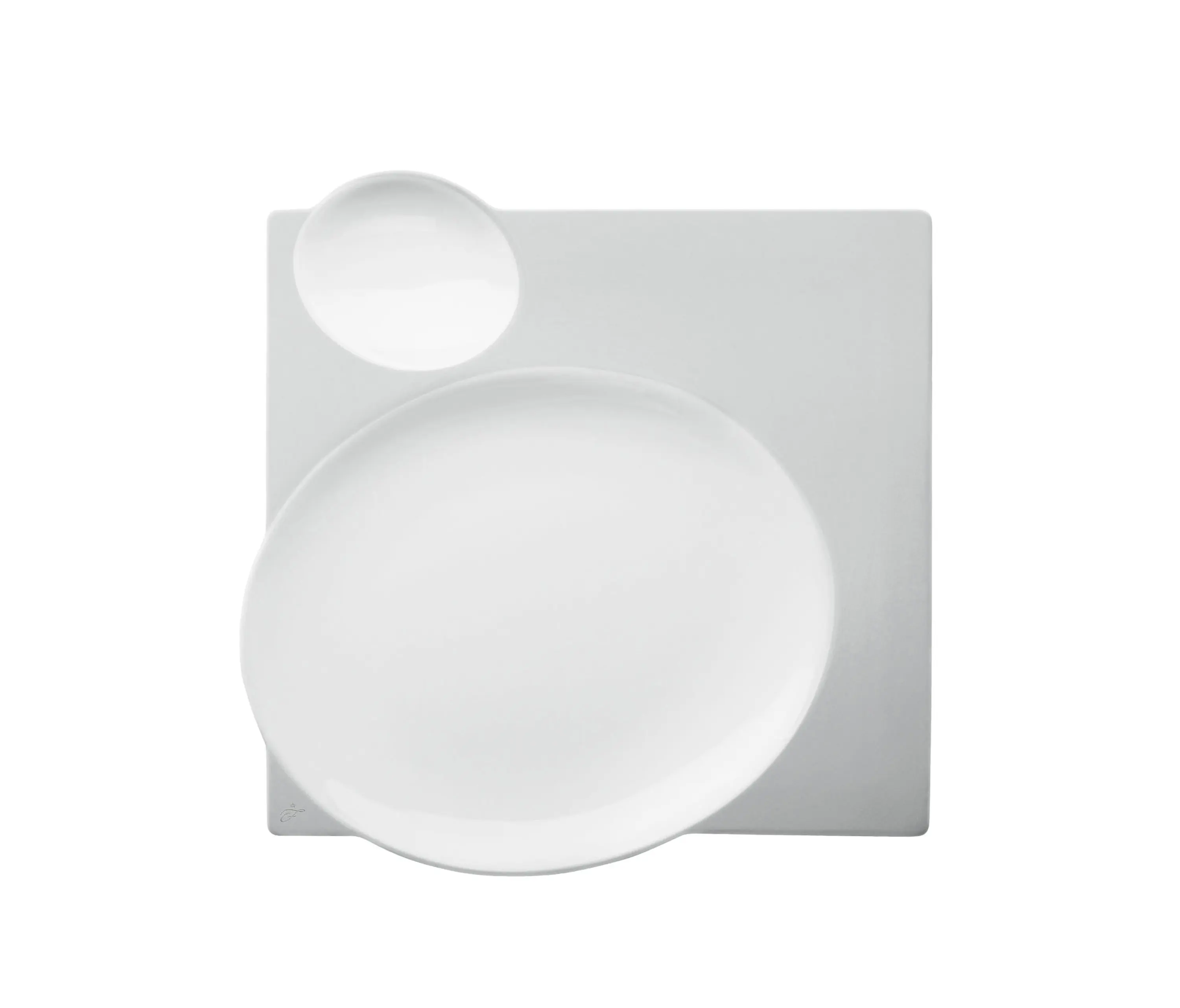 FÜRSTENBERG - BLANC Plate square