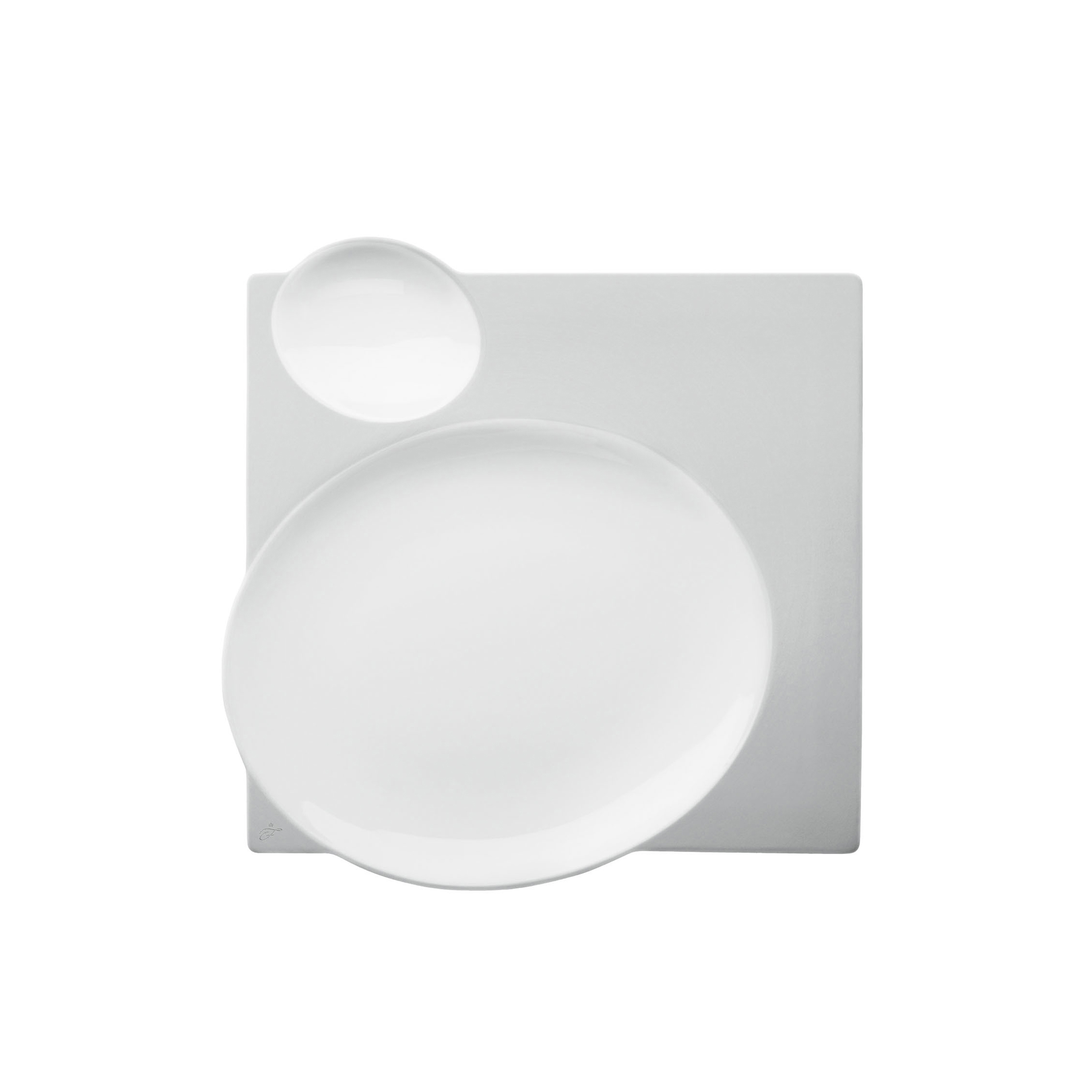 Vertoon produk BLANC Plate square van vervaardiger FÜRSTENBERG