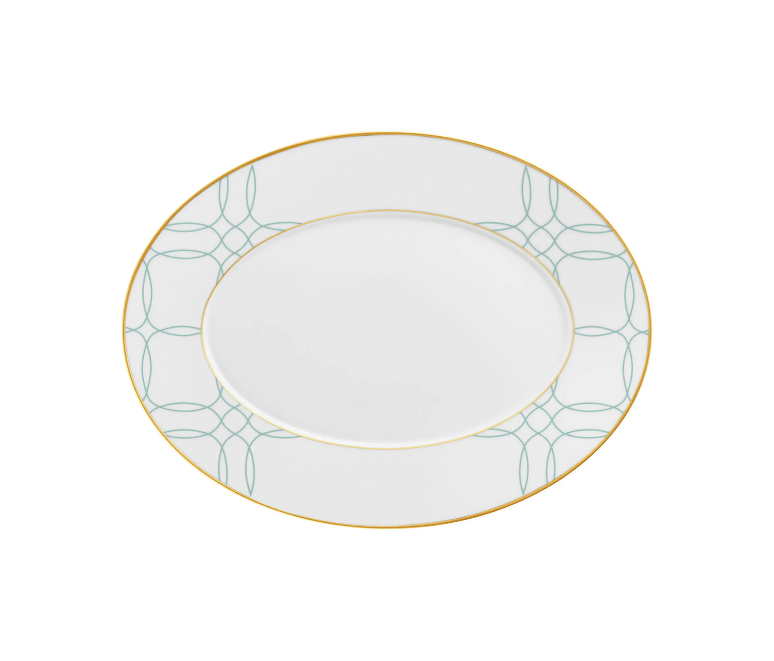FÜRSTENBERG - CARLO ESTE Platter oval