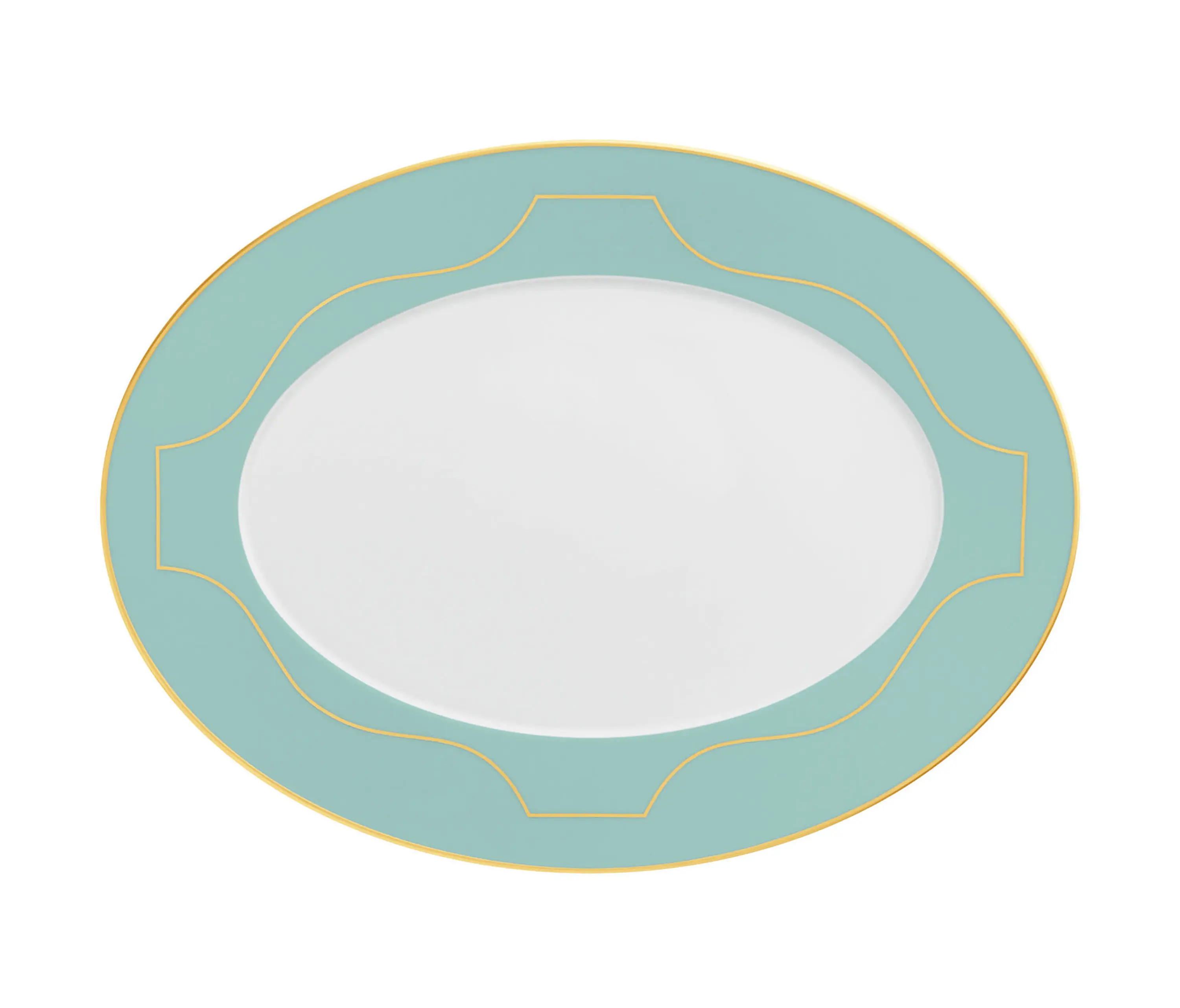 FÜRSTENBERG - CARLO ESTE Platter oval