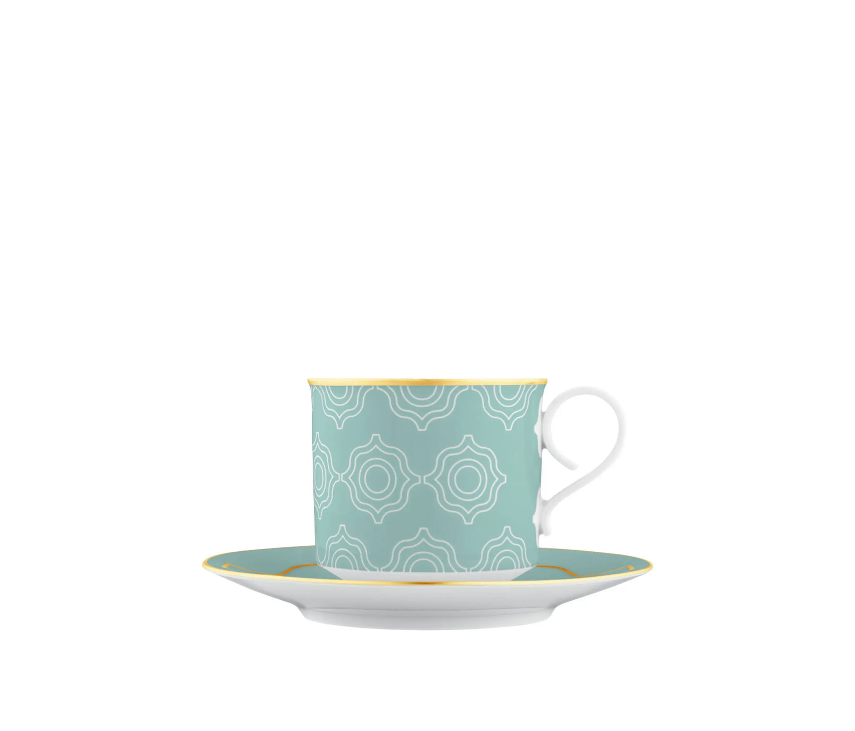 FÜRSTENBERG - CARLO ESTE Cappuccino cup, Saucer