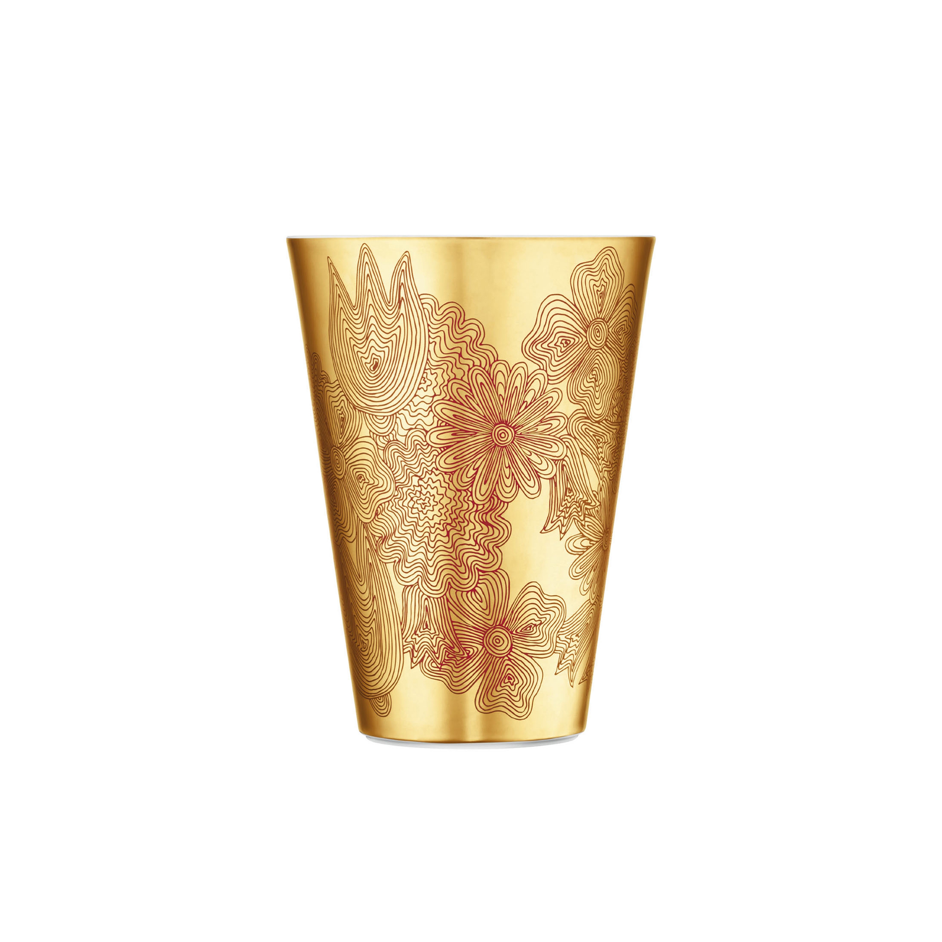 Vertoon produk LES FLEURS SUR OR Vase van vervaardiger FÜRSTENBERG