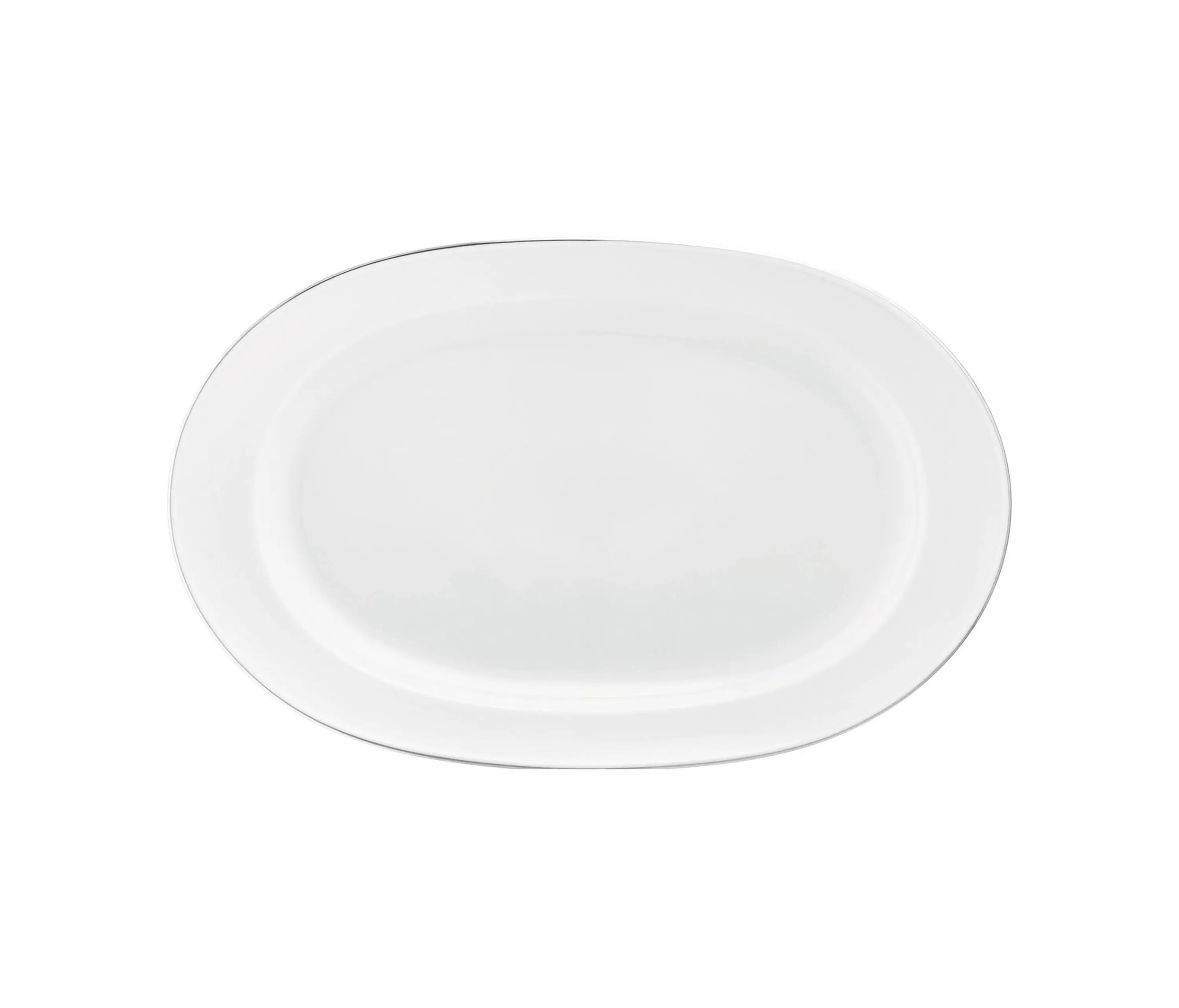 FÜRSTENBERG - WAGENFELD PLATIN Platte oval