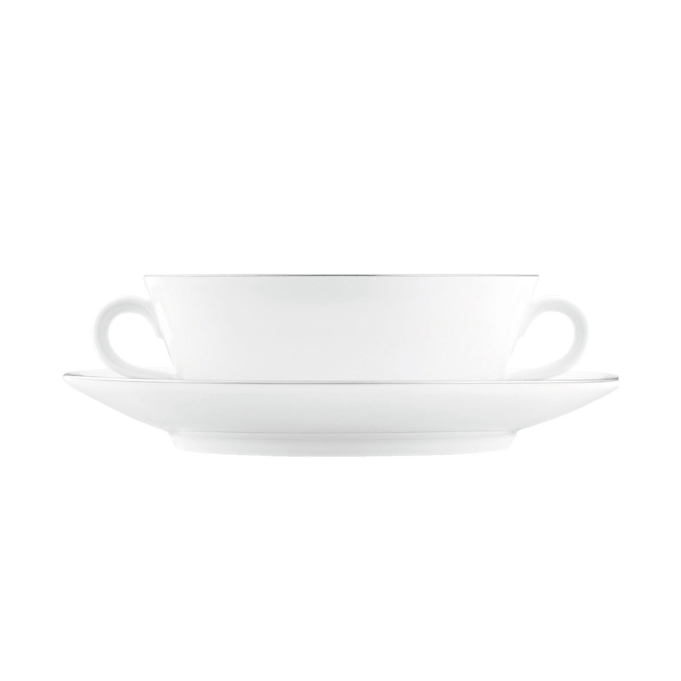 Vertoon produk WAGENFELD PLATIN Soup cup, Saucer van vervaardiger FÜRSTENBERG