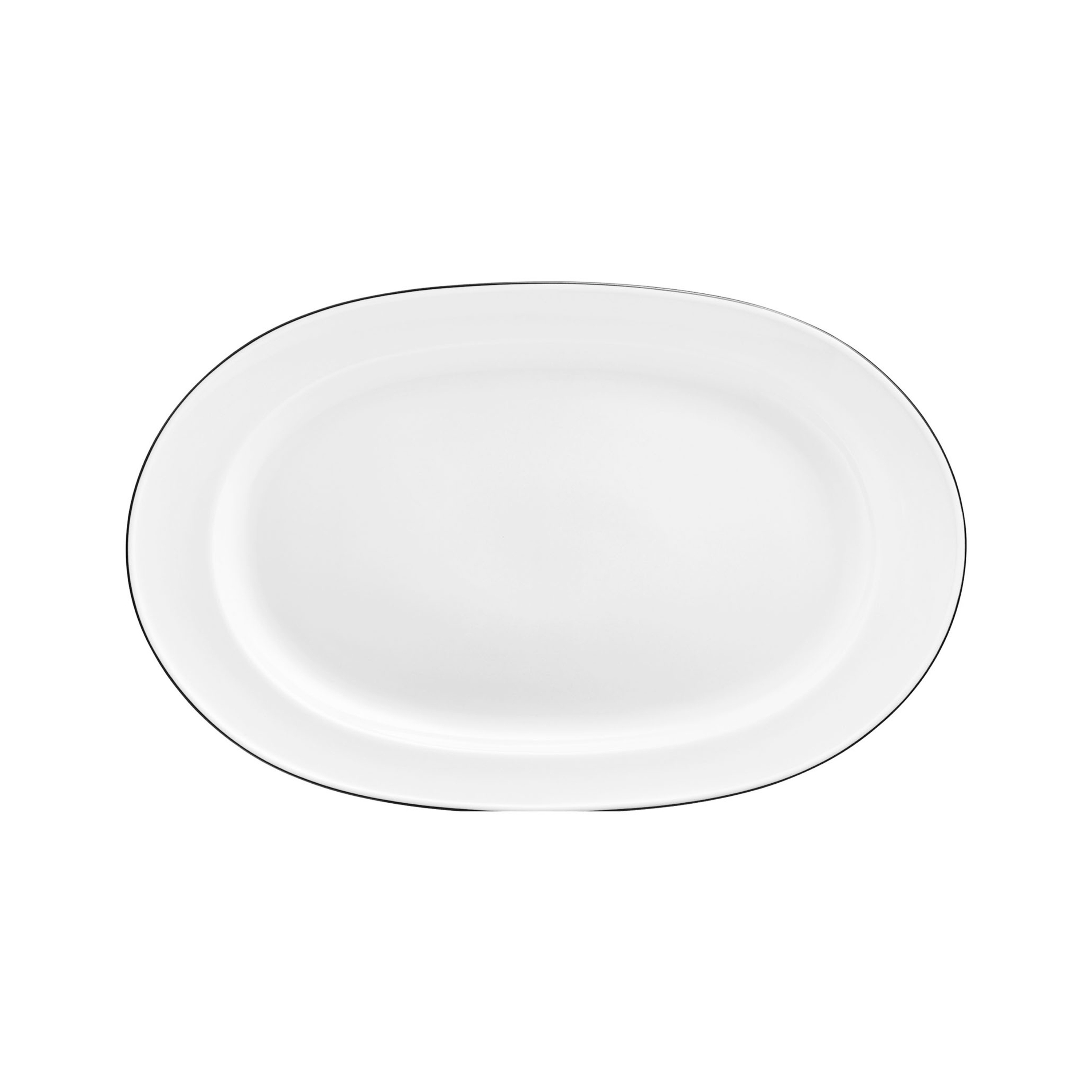 Mostra il prodotto WAGENFELD SCHWARZE LINIE Platter oval del produttore FÜRSTENBERG