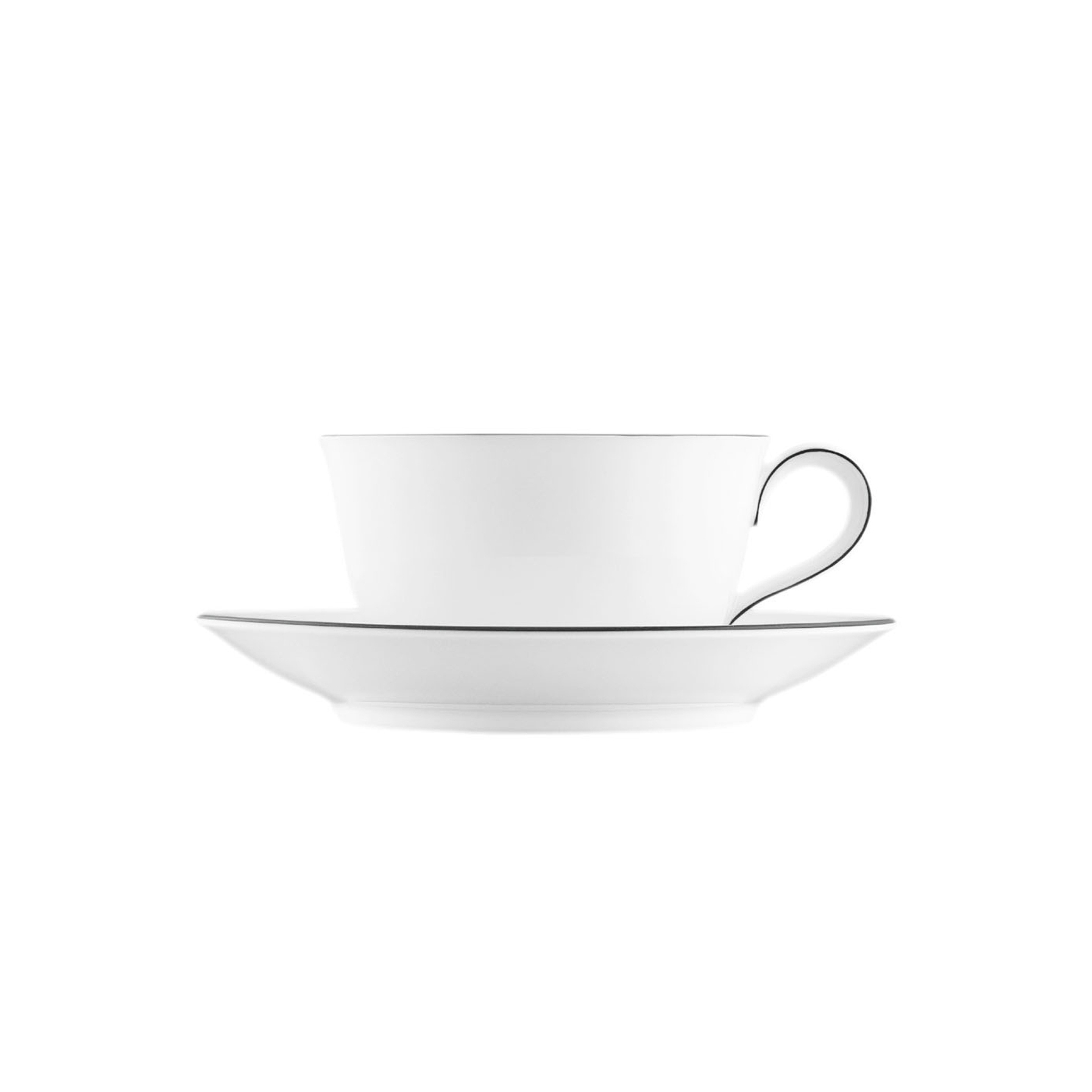 Mostrar el producto WAGENFELD SCHWARZE LINIE Cappuccino cup, Saucer del fabricante FÜRSTENBERG