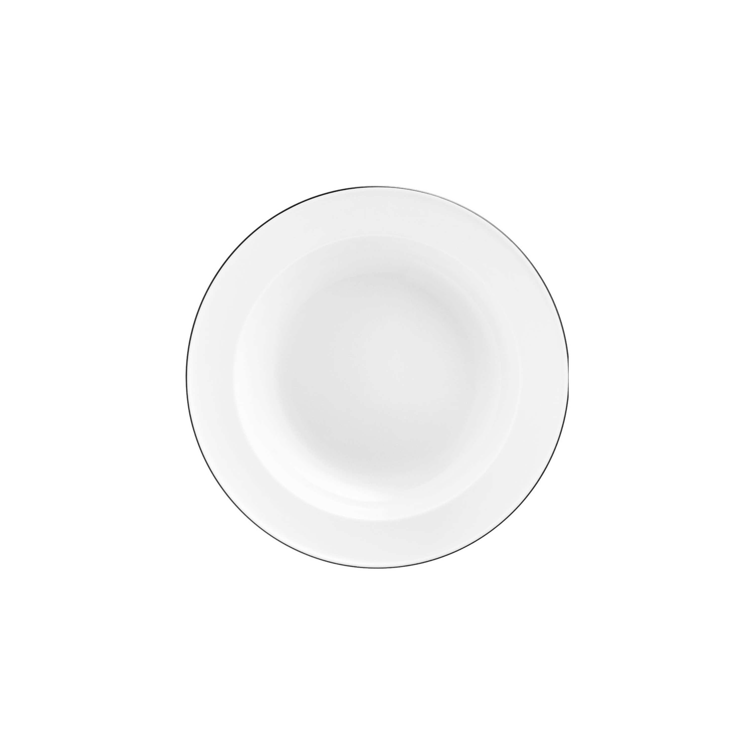 Vertoon produk WAGENFELD SCHWARZE LINIE Soup plate van vervaardiger FÜRSTENBERG