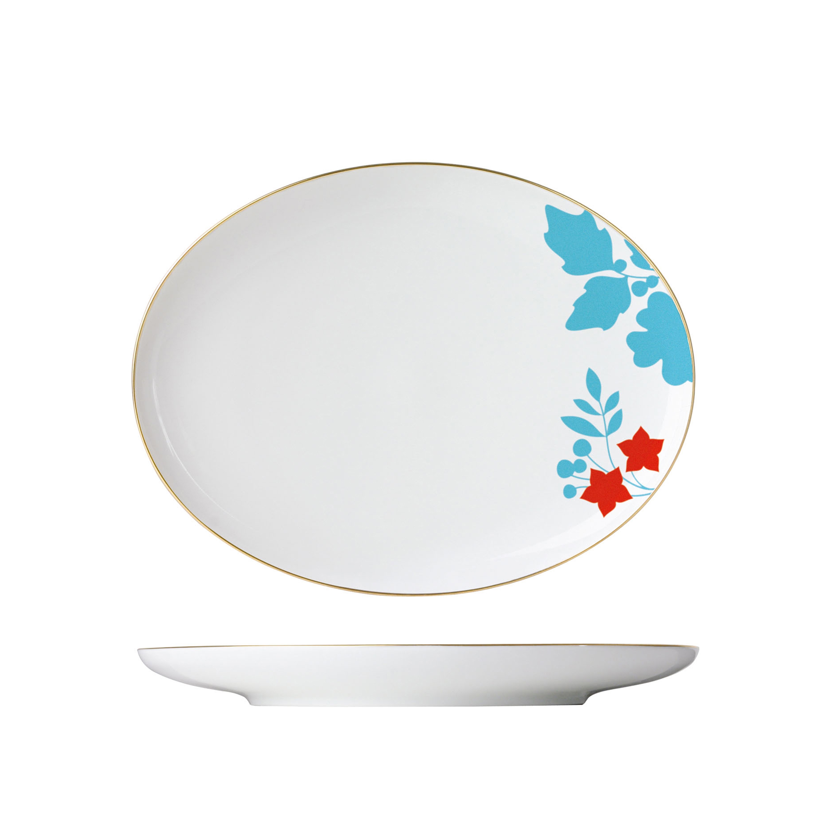 Afficher le produit MY CHINA! EMPEROR`S GARDEN Plate oval du fabricant FÜRSTENBERG