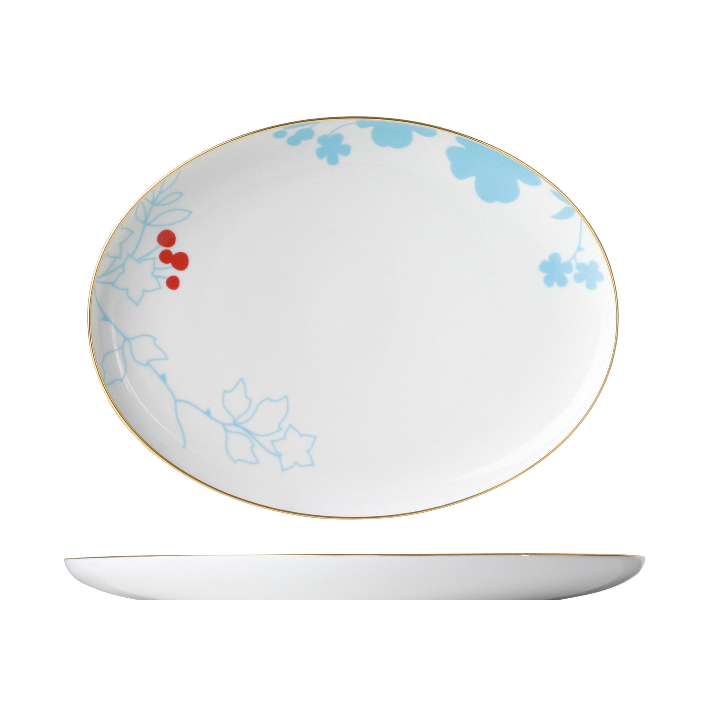Display product MY CHINA! EMPEROR`S GARDEN Plate oval from manufacturer FÜRSTENBERG
