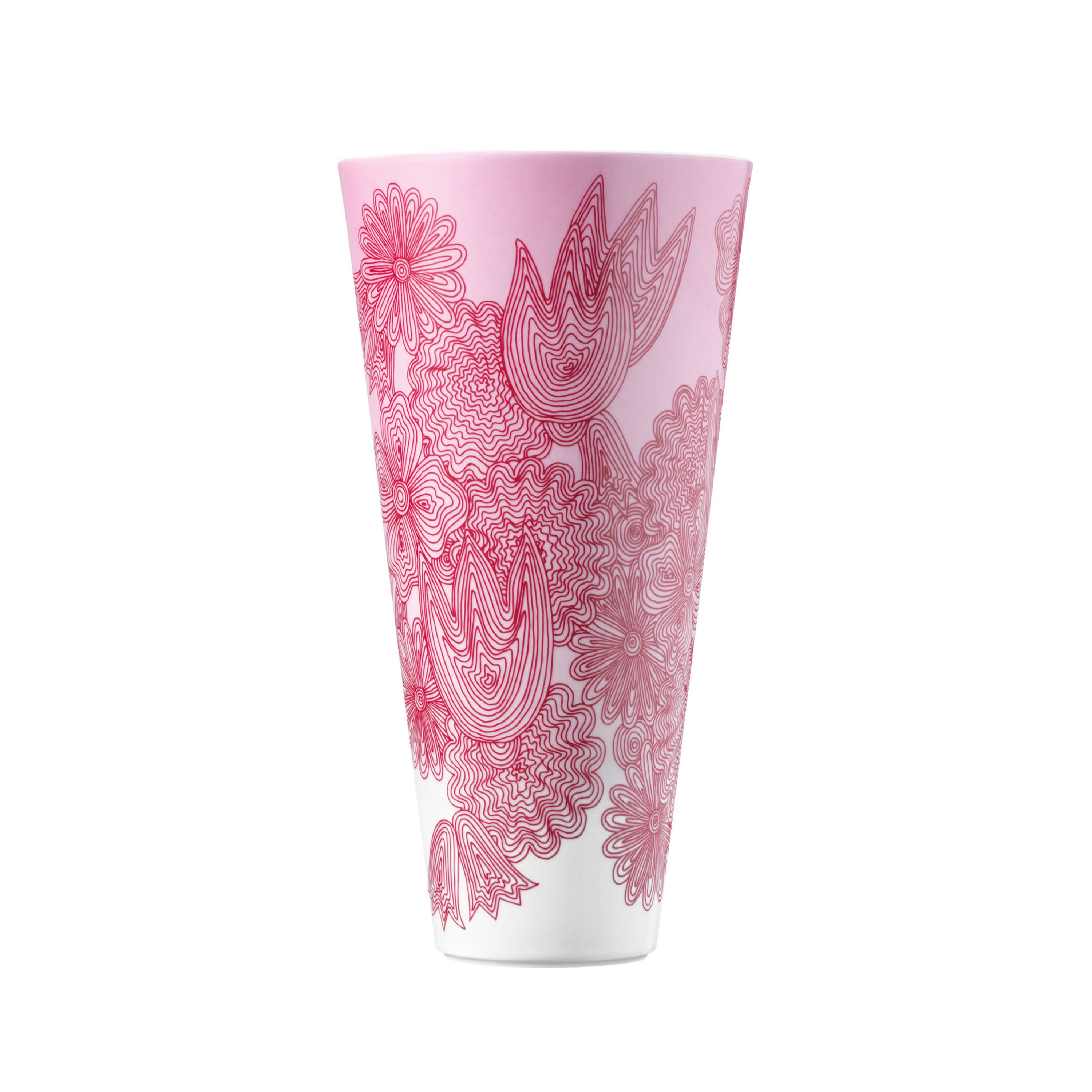 Vertoon produk LES FLEURS ROUGES Vase van vervaardiger FÜRSTENBERG