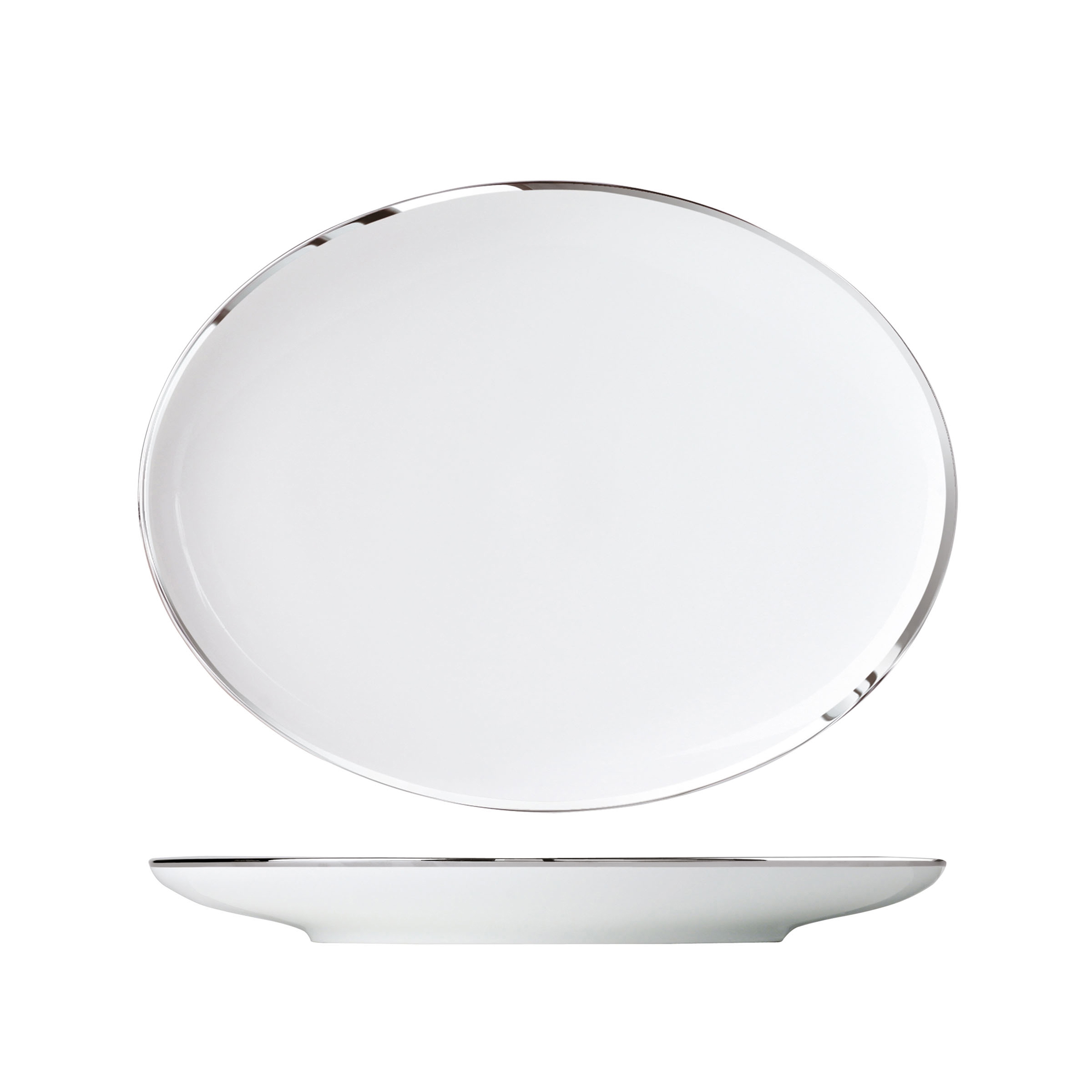 Afficher le produit MY CHINA! TREASURE PLATINUM Plate oval du fabricant FÜRSTENBERG