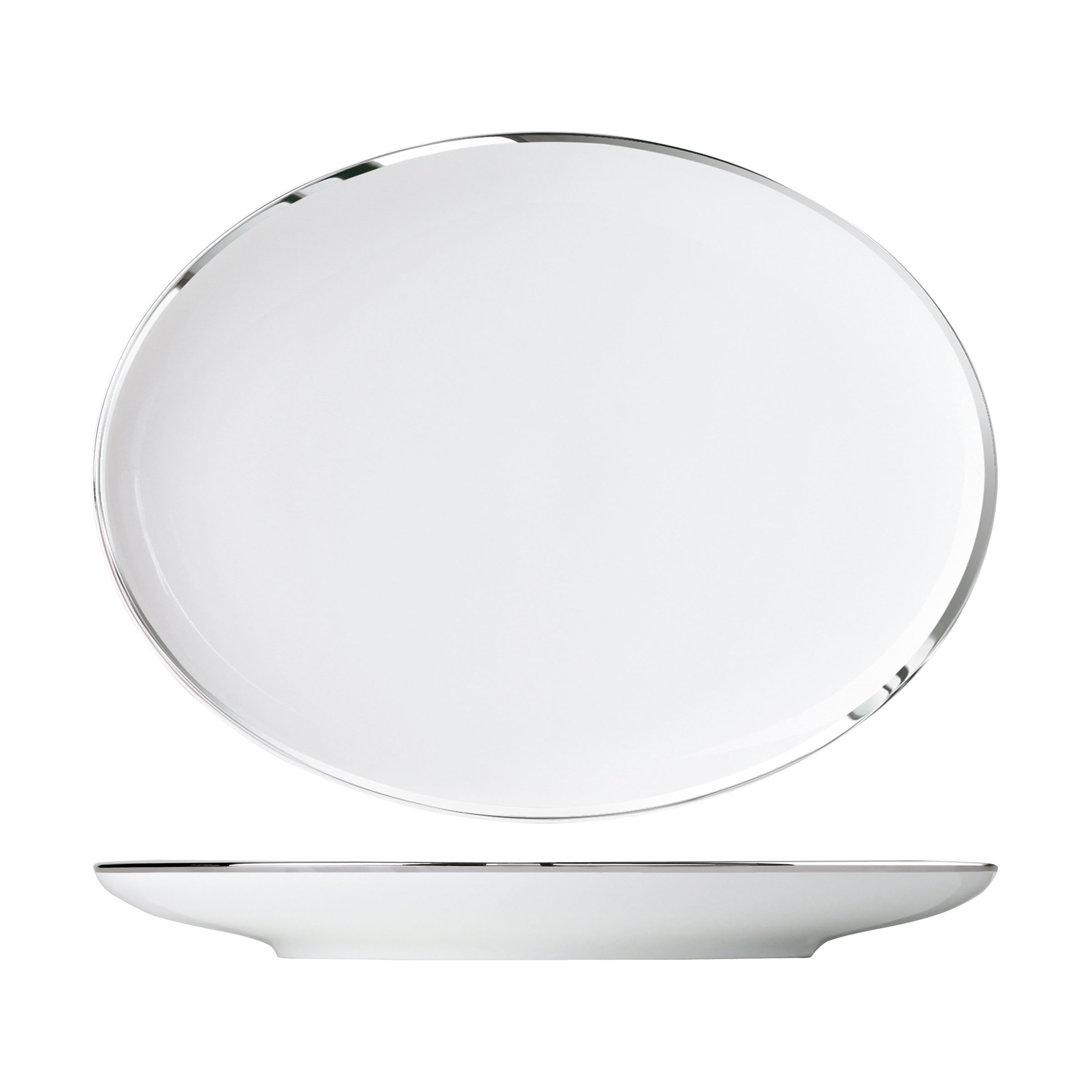 Display product MY CHINA! TREASURE PLATINUM Platter oval from manufacturer FÜRSTENBERG