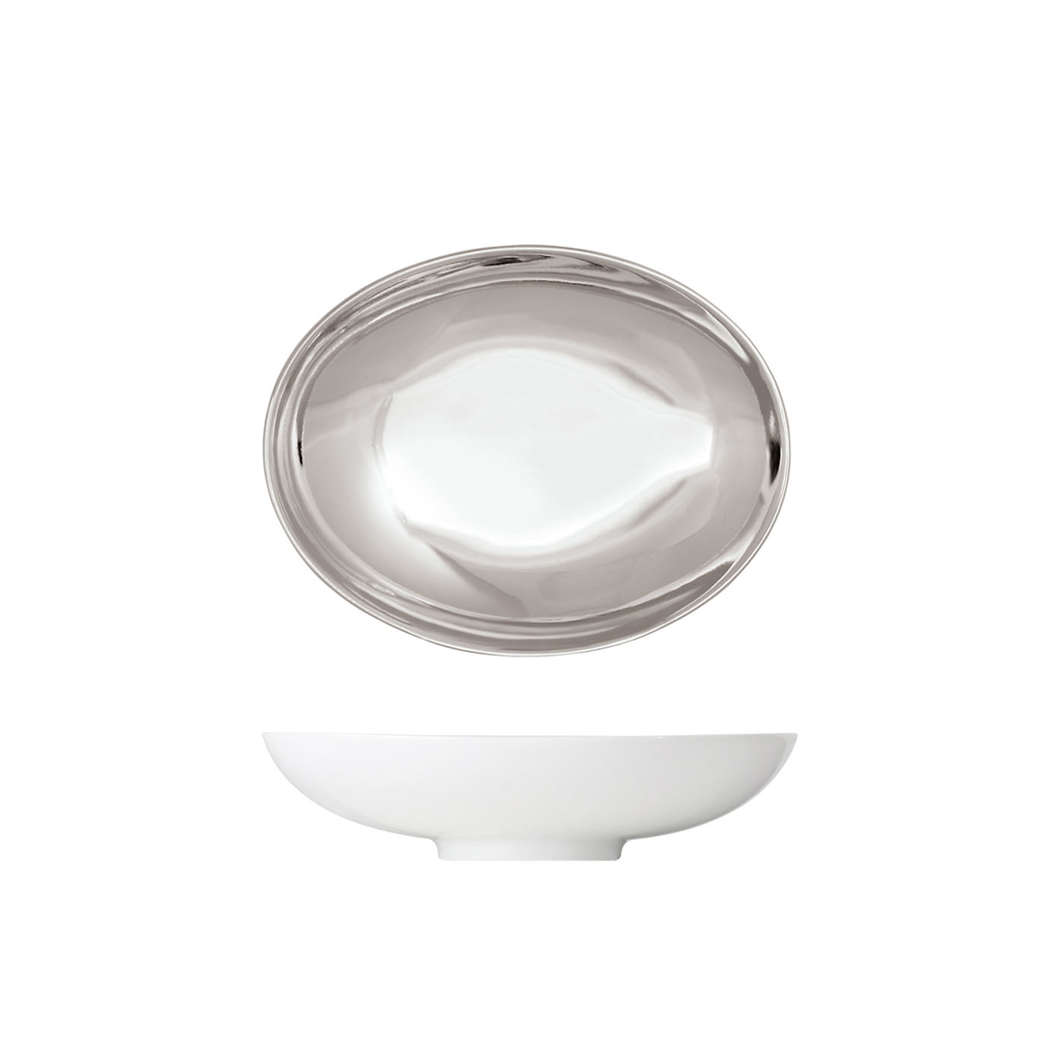Vertoon produk MY CHINA! TREASURE PLATINUM Hors d'oeuvre dish Oval van vervaardiger FÜRSTENBERG