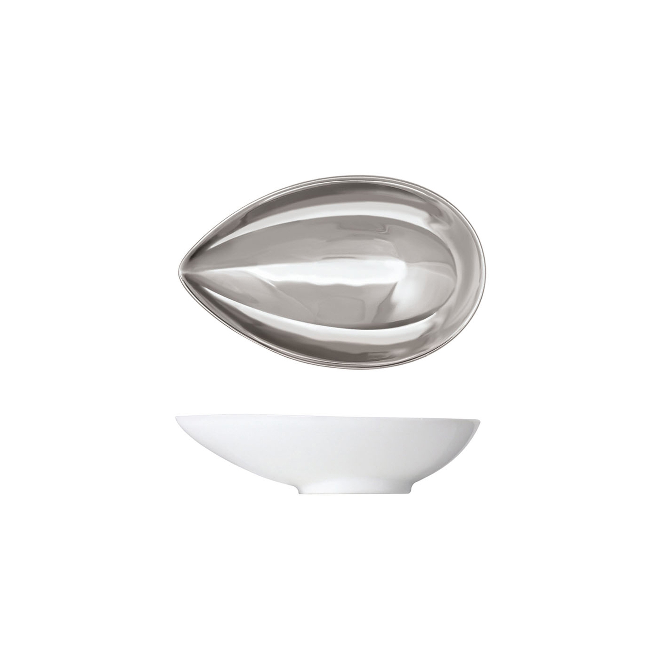 Vertoon produk MY CHINA! TREASURE PLATINUM Hors d' oeuvre dish Drop van vervaardiger FÜRSTENBERG