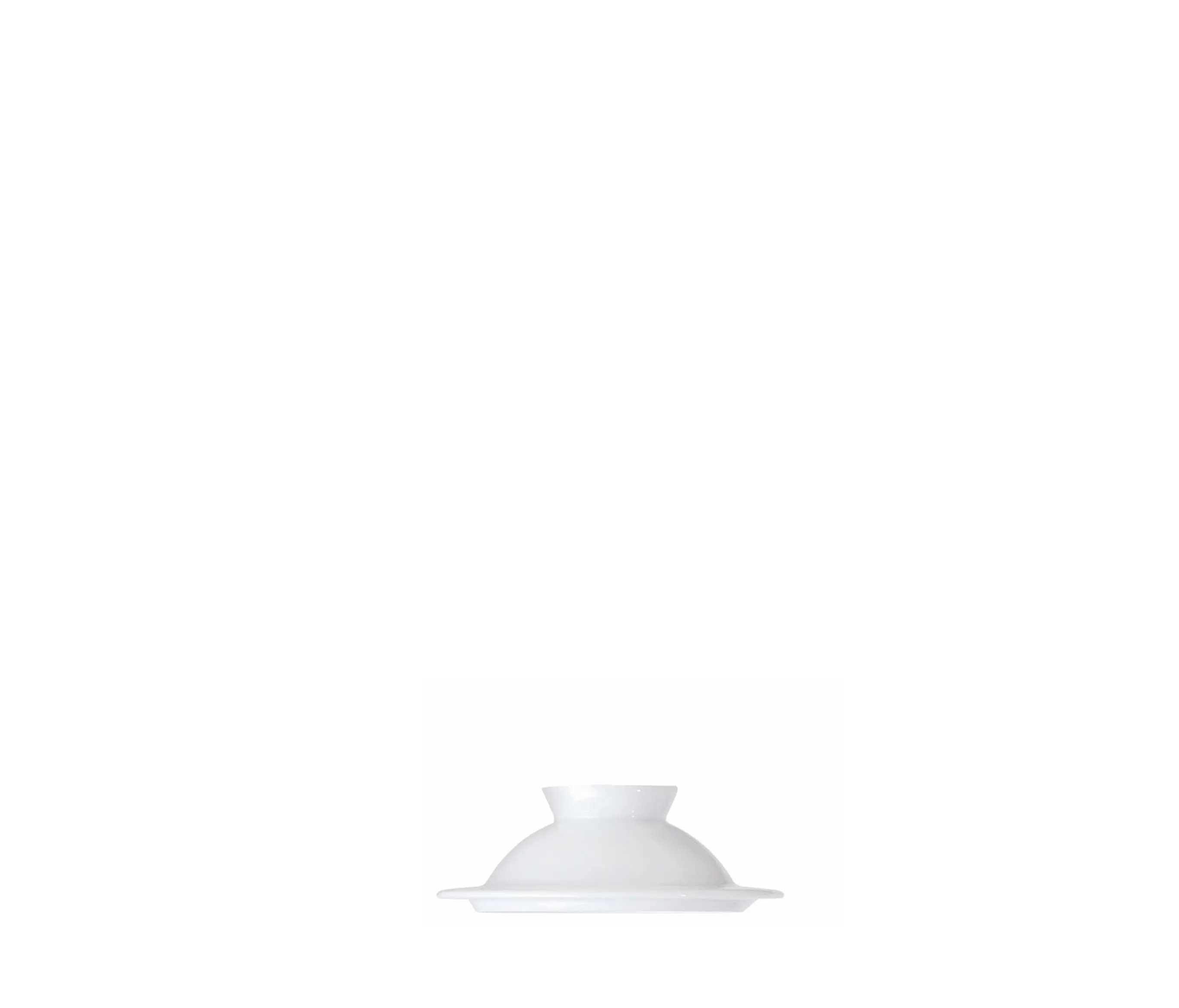 FÜRSTENBERG - MY CHINA! WHITE Cloche XS