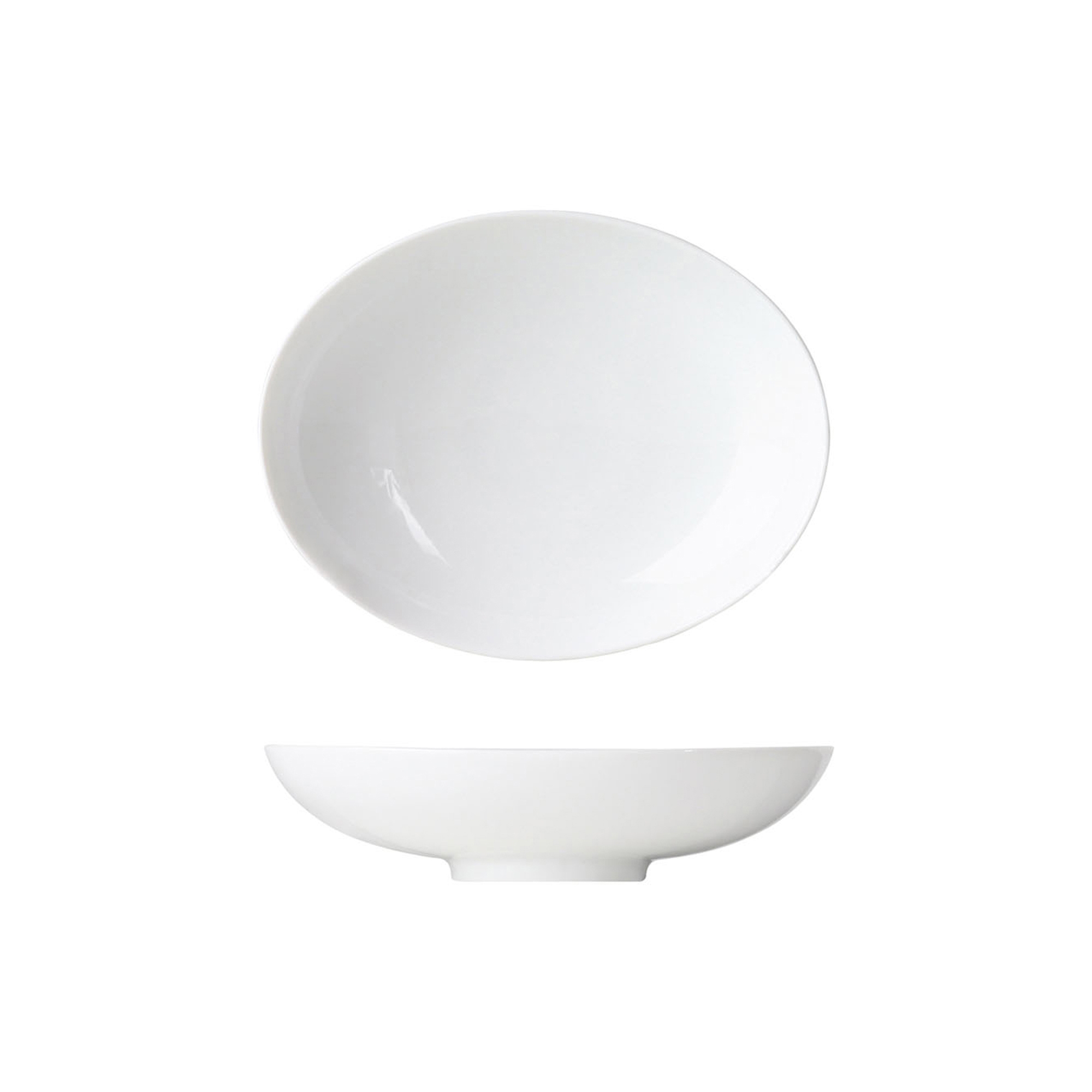Vertoon produk MY CHINA! WHITE Hors d' oeuvre dish Oval van vervaardiger FÜRSTENBERG
