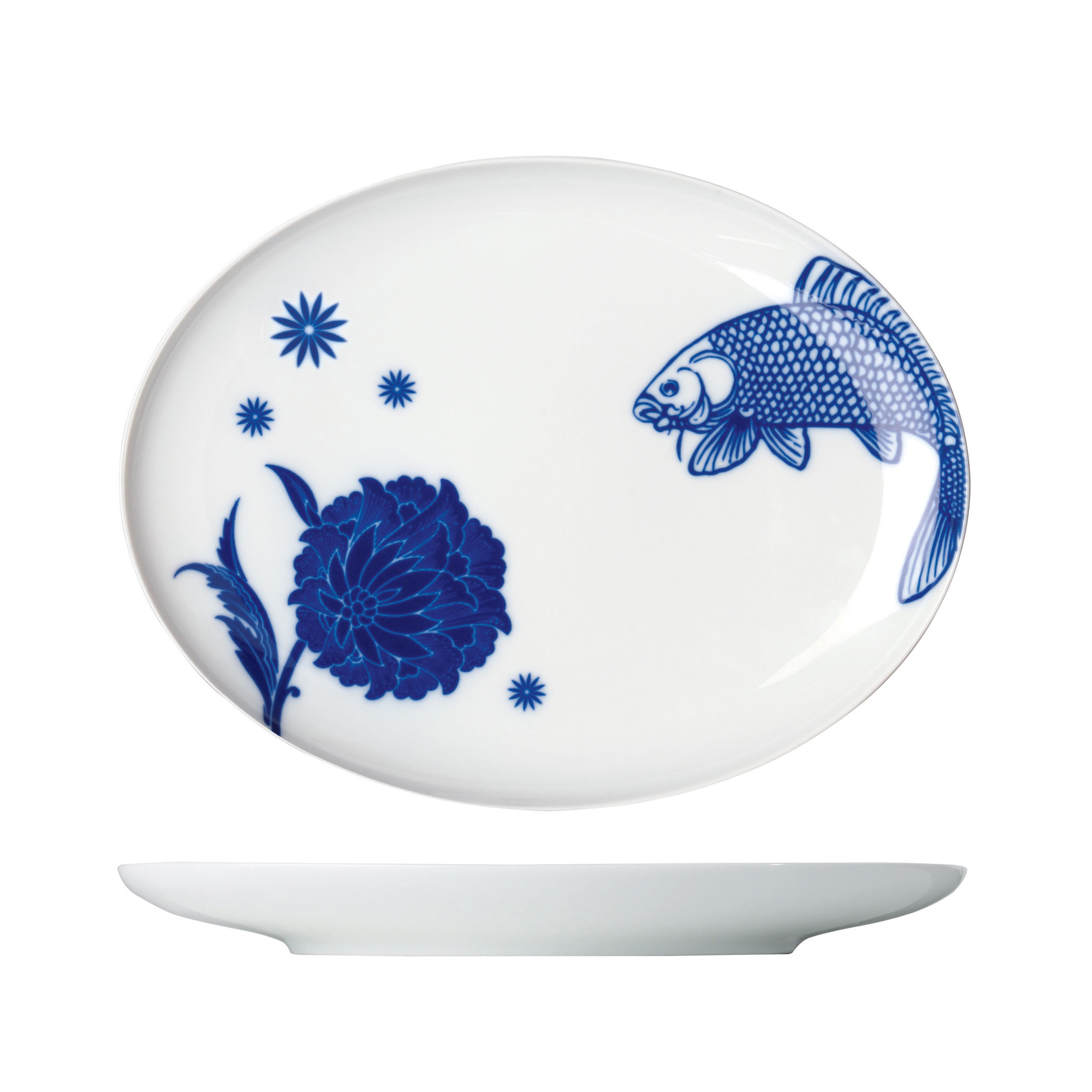Display product MY CHINA! WUNDERKAMMER Plate oval from manufacturer FÜRSTENBERG