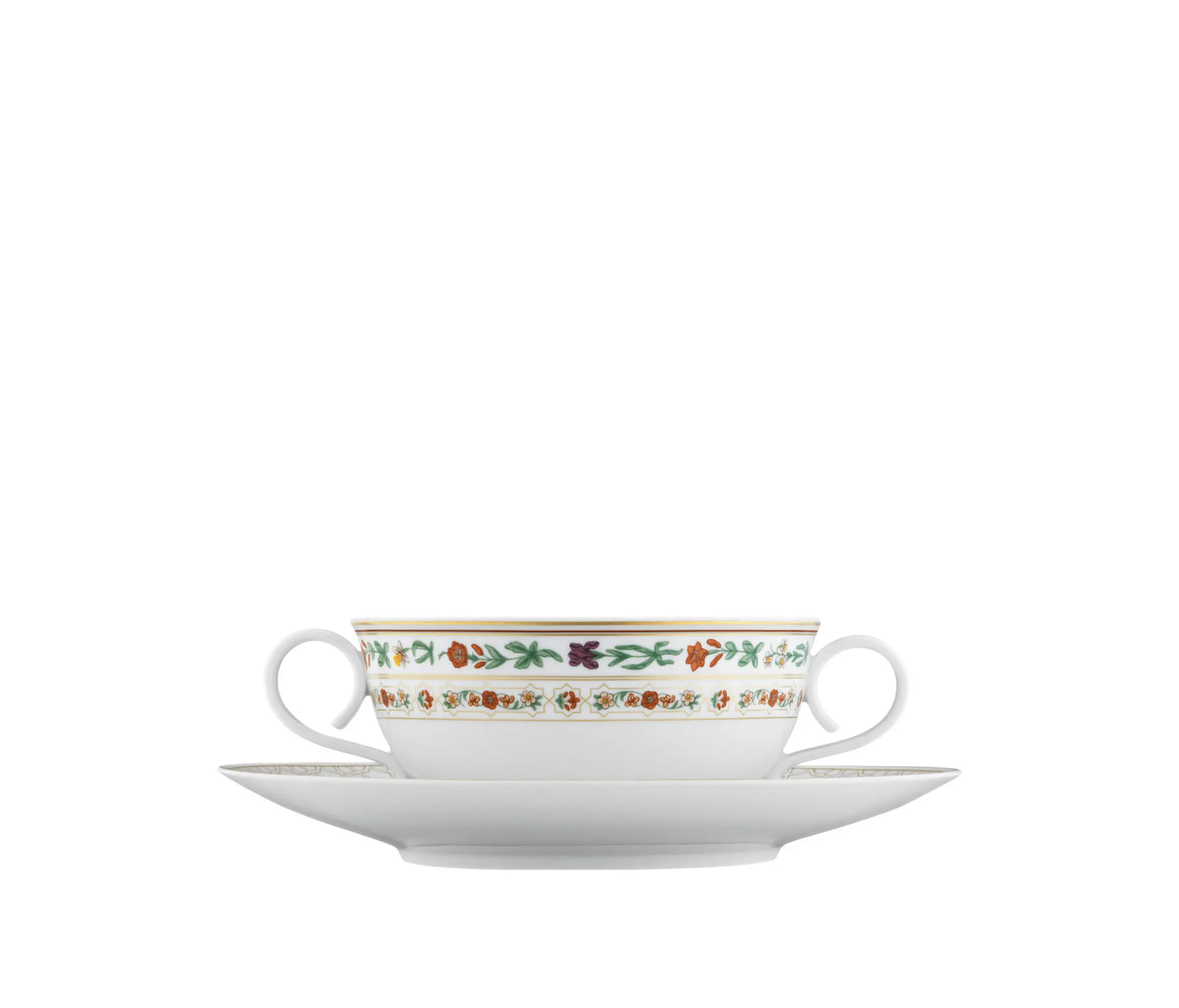 FÜRSTENBERG - CARLO RAJASTHAN Soup cup, saucer